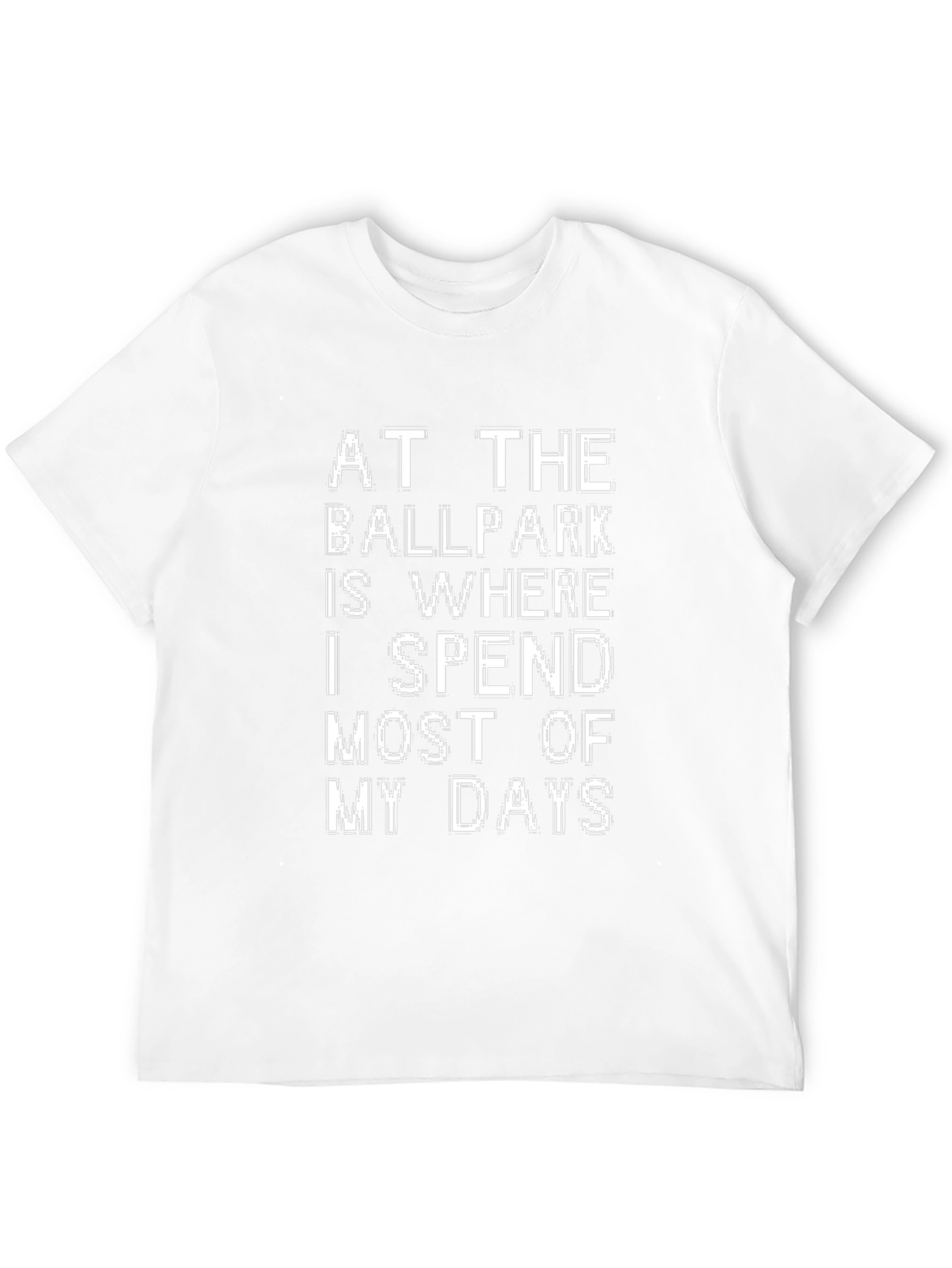 Ballpark Days T-Shirt - Baseball Lover Tee