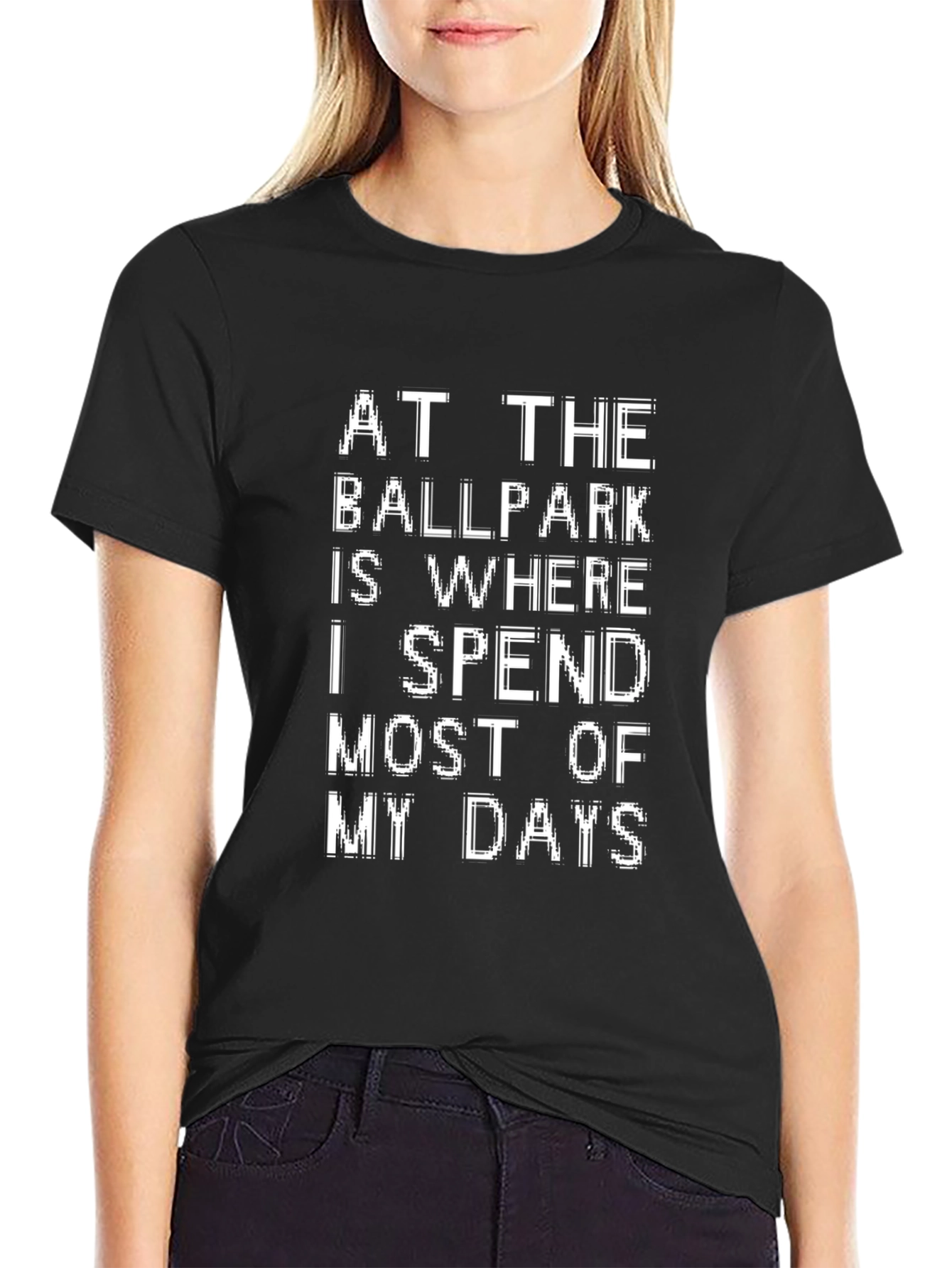 Ballpark Days T-Shirt - Baseball Lover Tee
