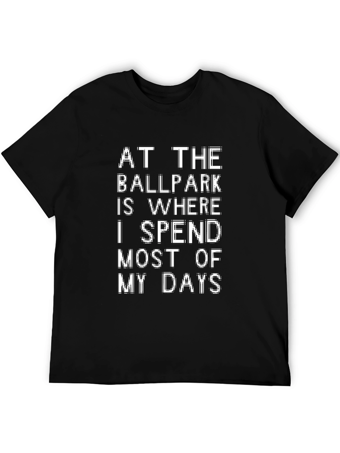 Ballpark Days T-Shirt - Baseball Lover Tee