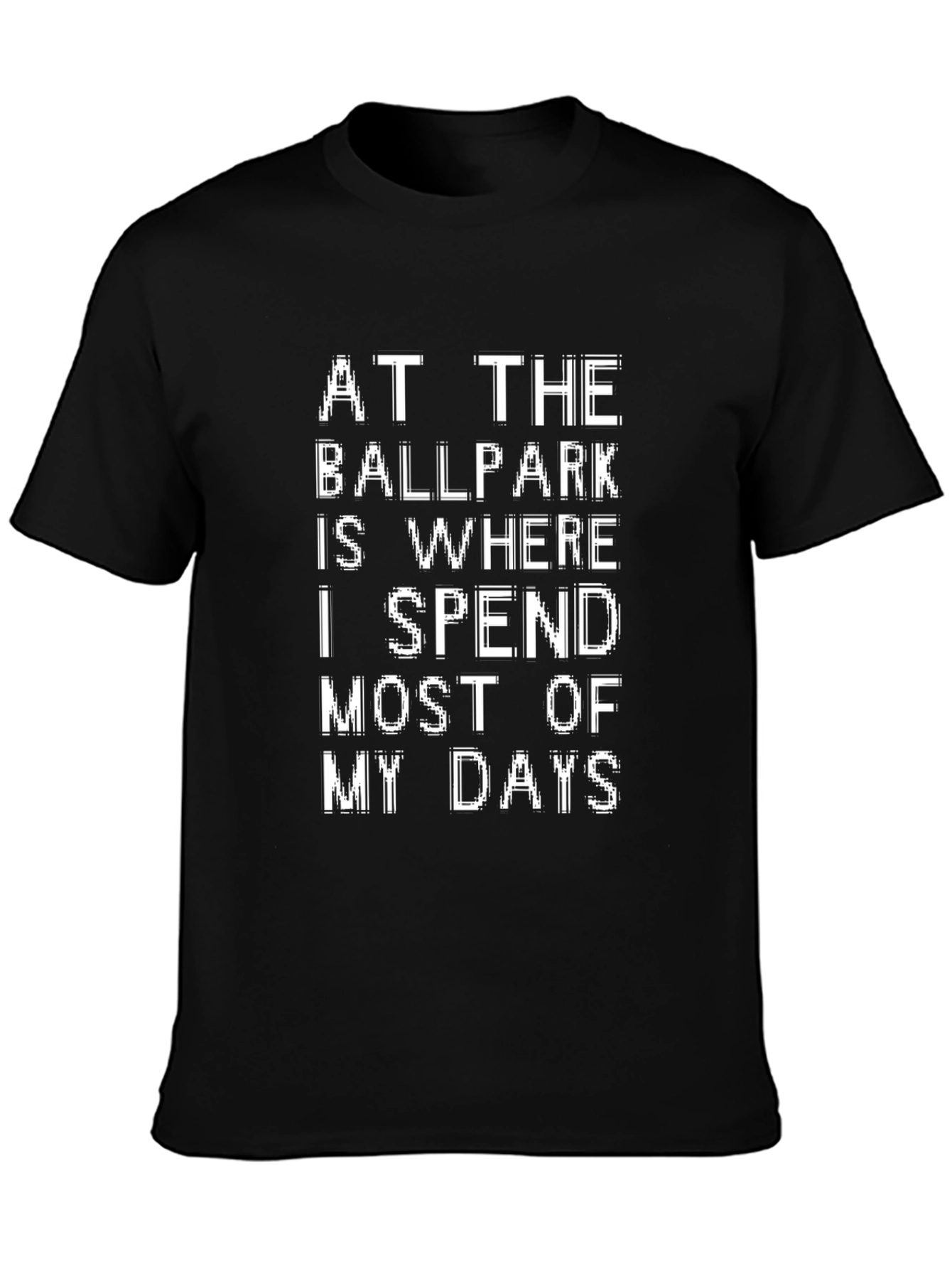 Ballpark Days T-Shirt - Baseball Lover Tee