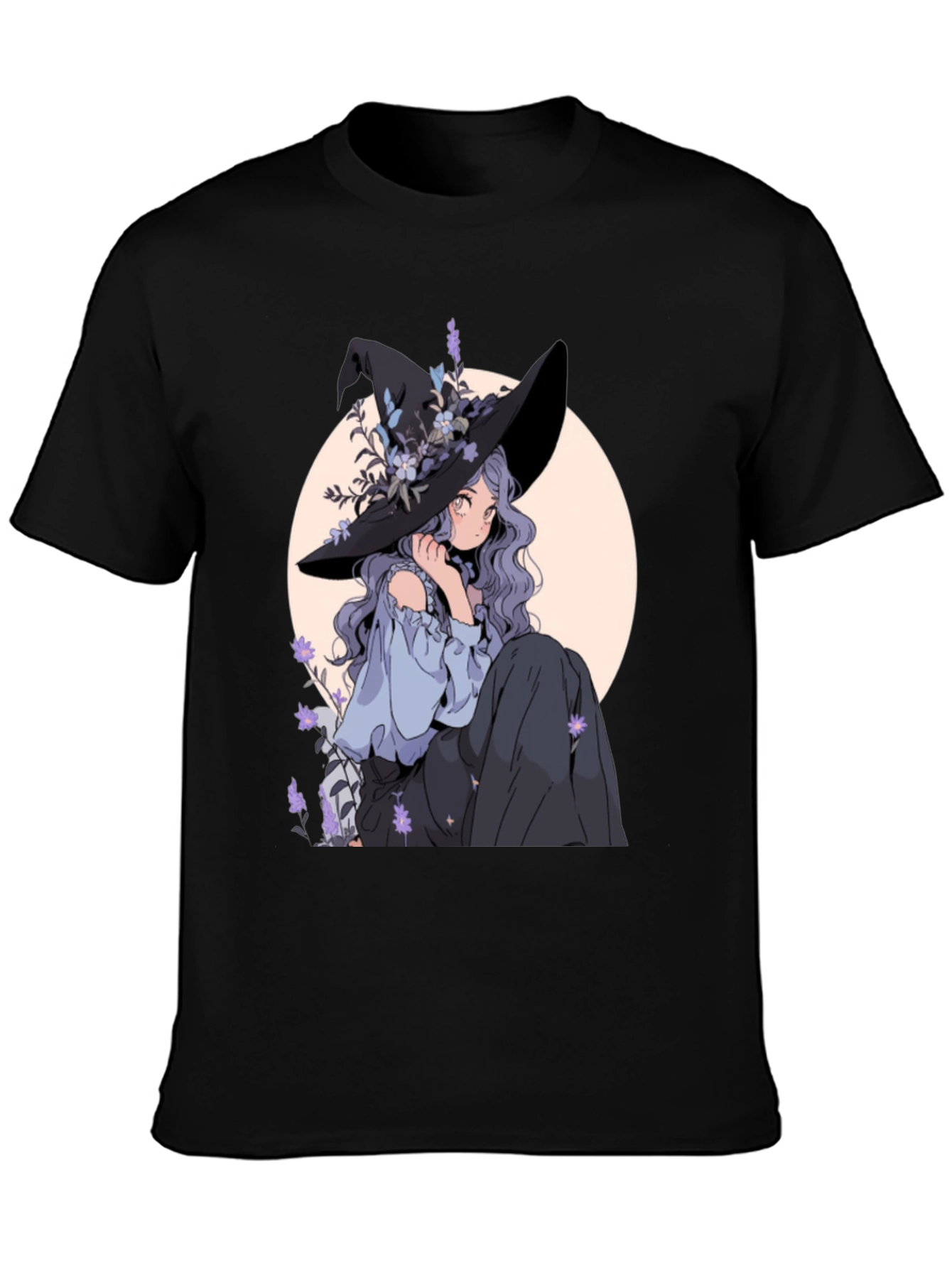 Anime Witch T-Shirt - Kawaii Design