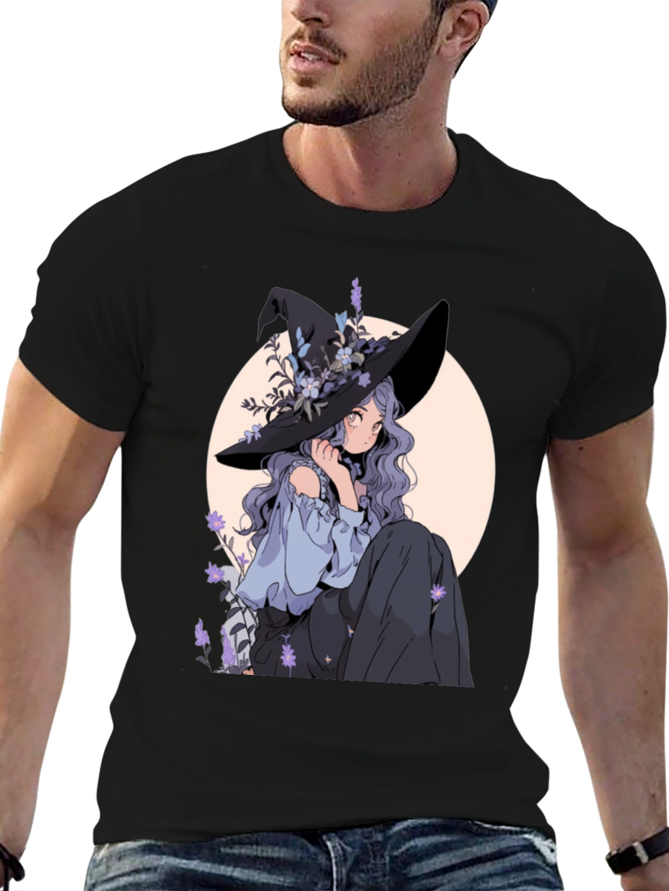 Anime Witch T-Shirt - Kawaii Design