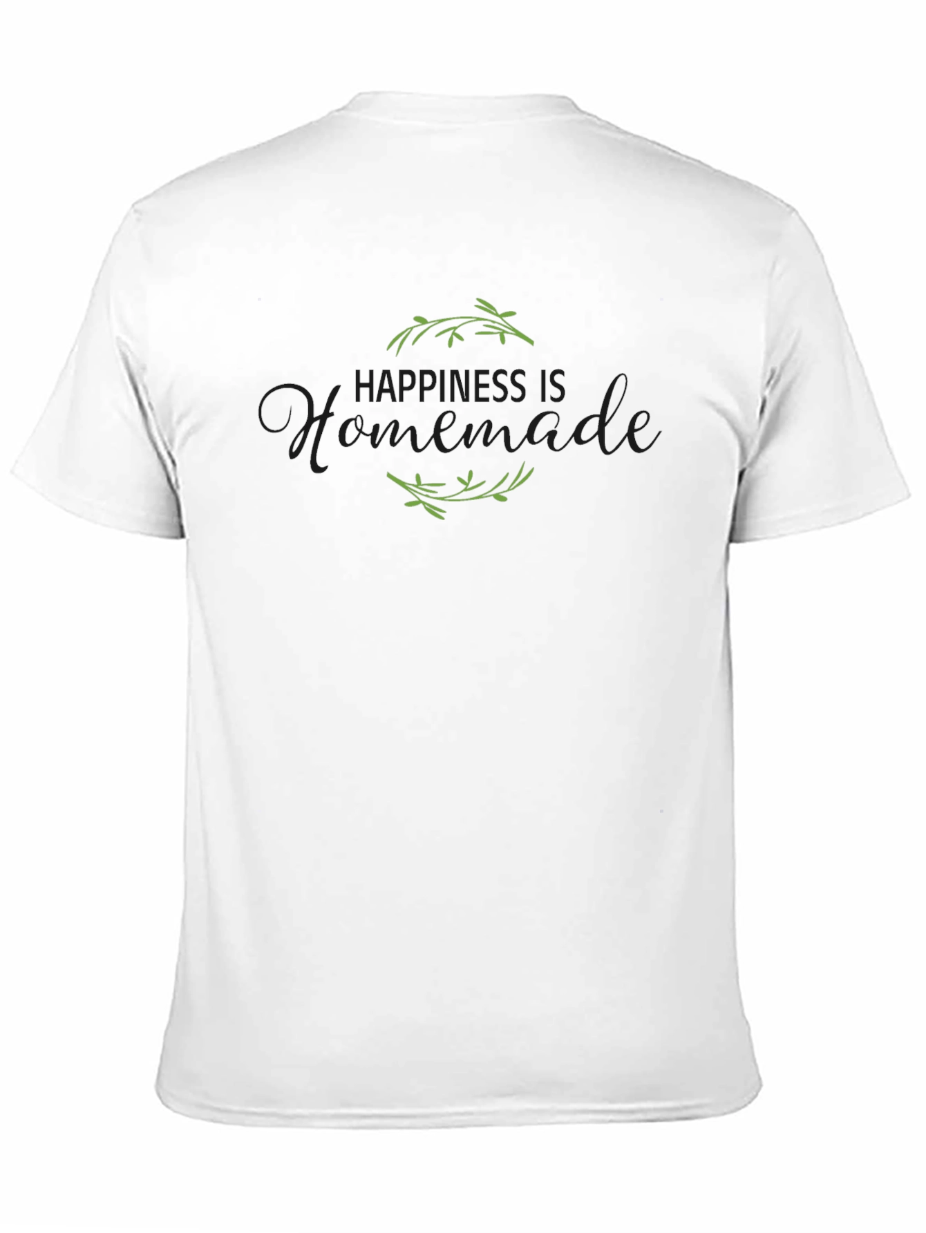 Happiness is Homemade Black Tee