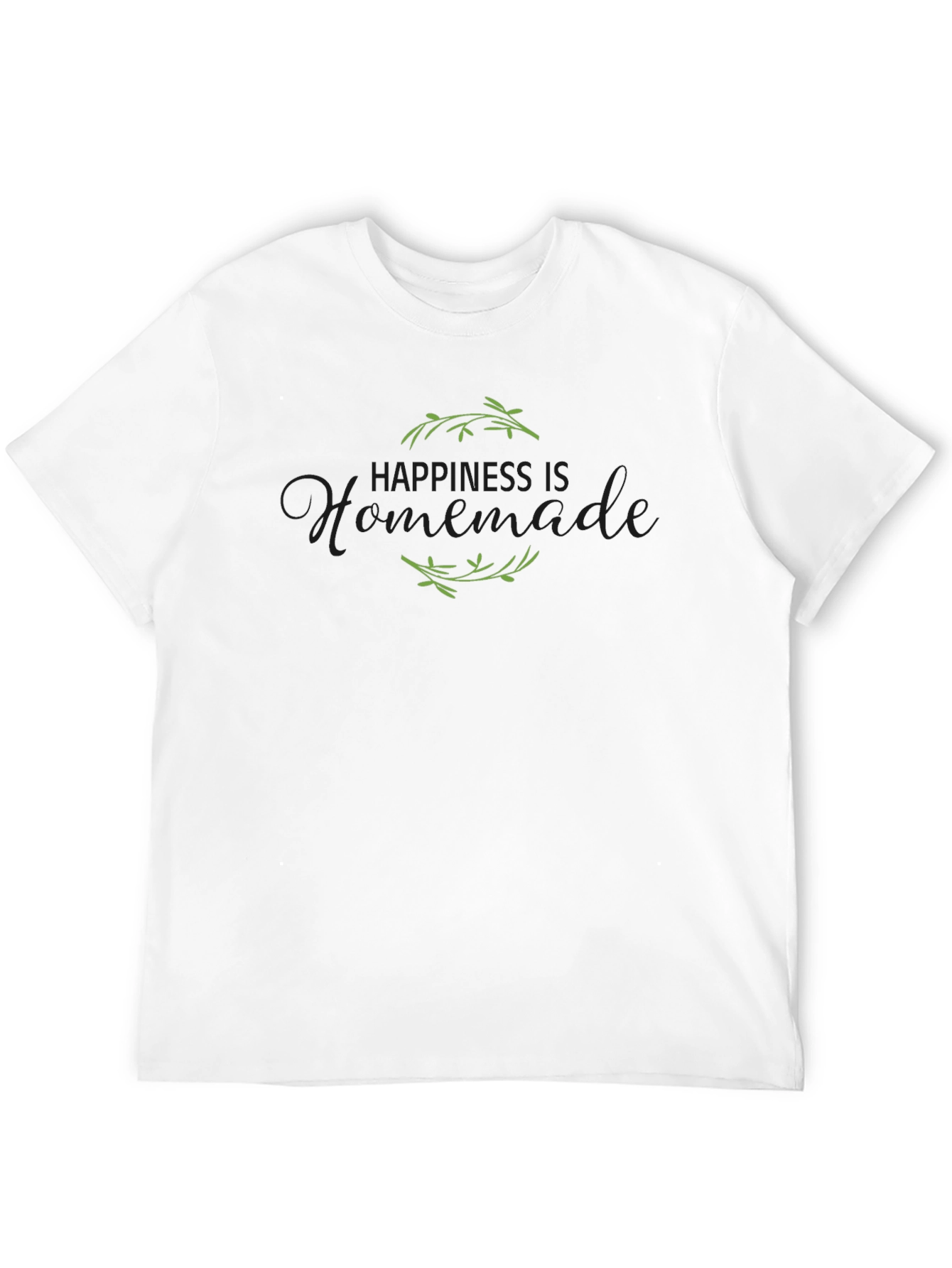 Happiness is Homemade Black Tee