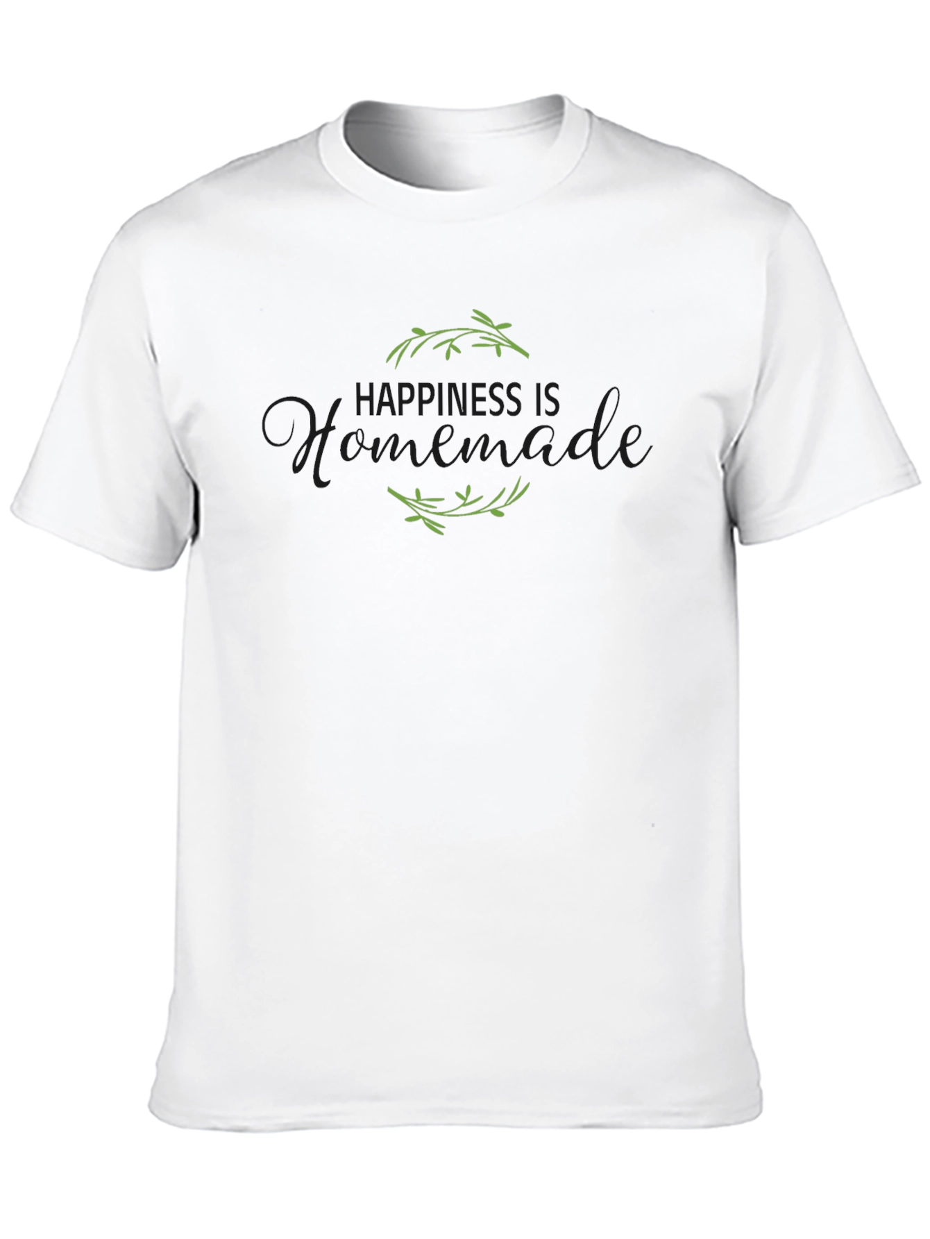 Happiness is Homemade Black Tee