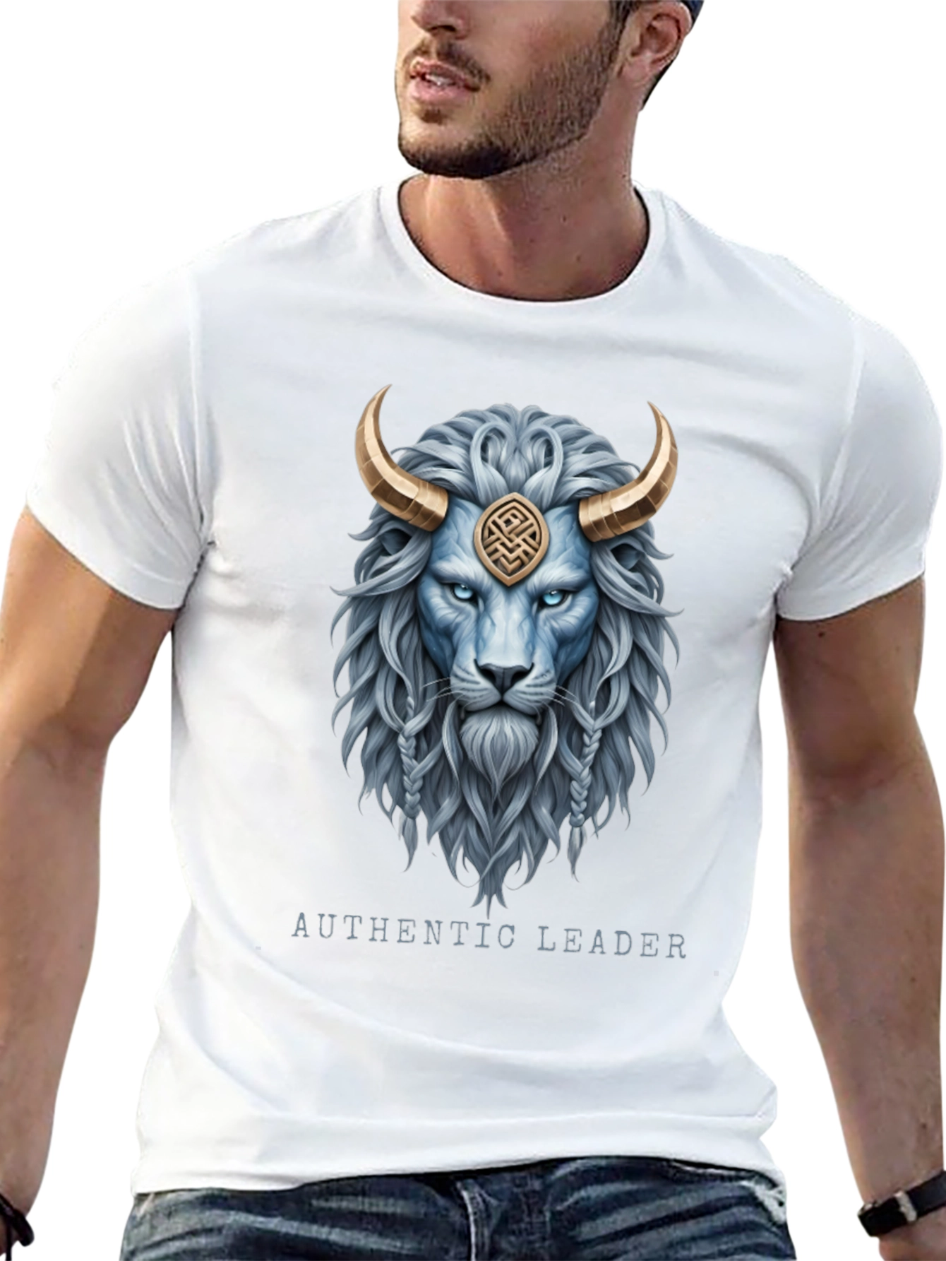 Authentic Leader Lion Graphic Tee