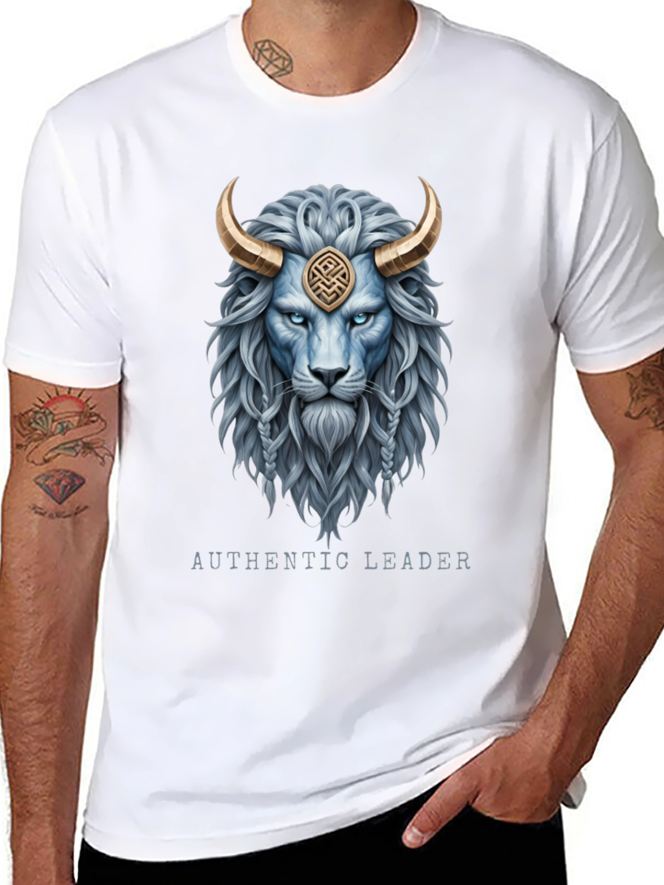 Authentic Leader Lion Graphic Tee