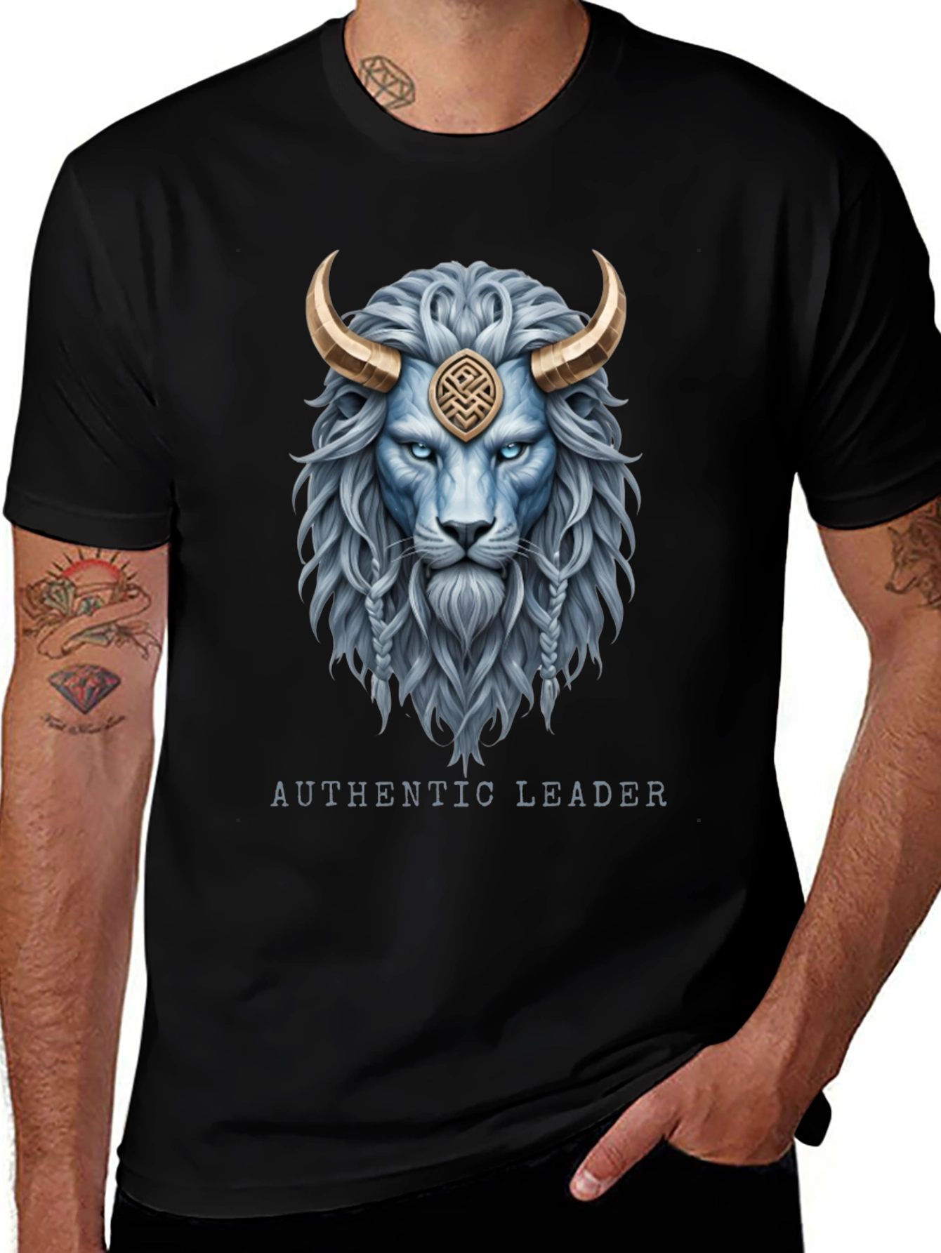 Authentic Leader Lion Graphic Tee