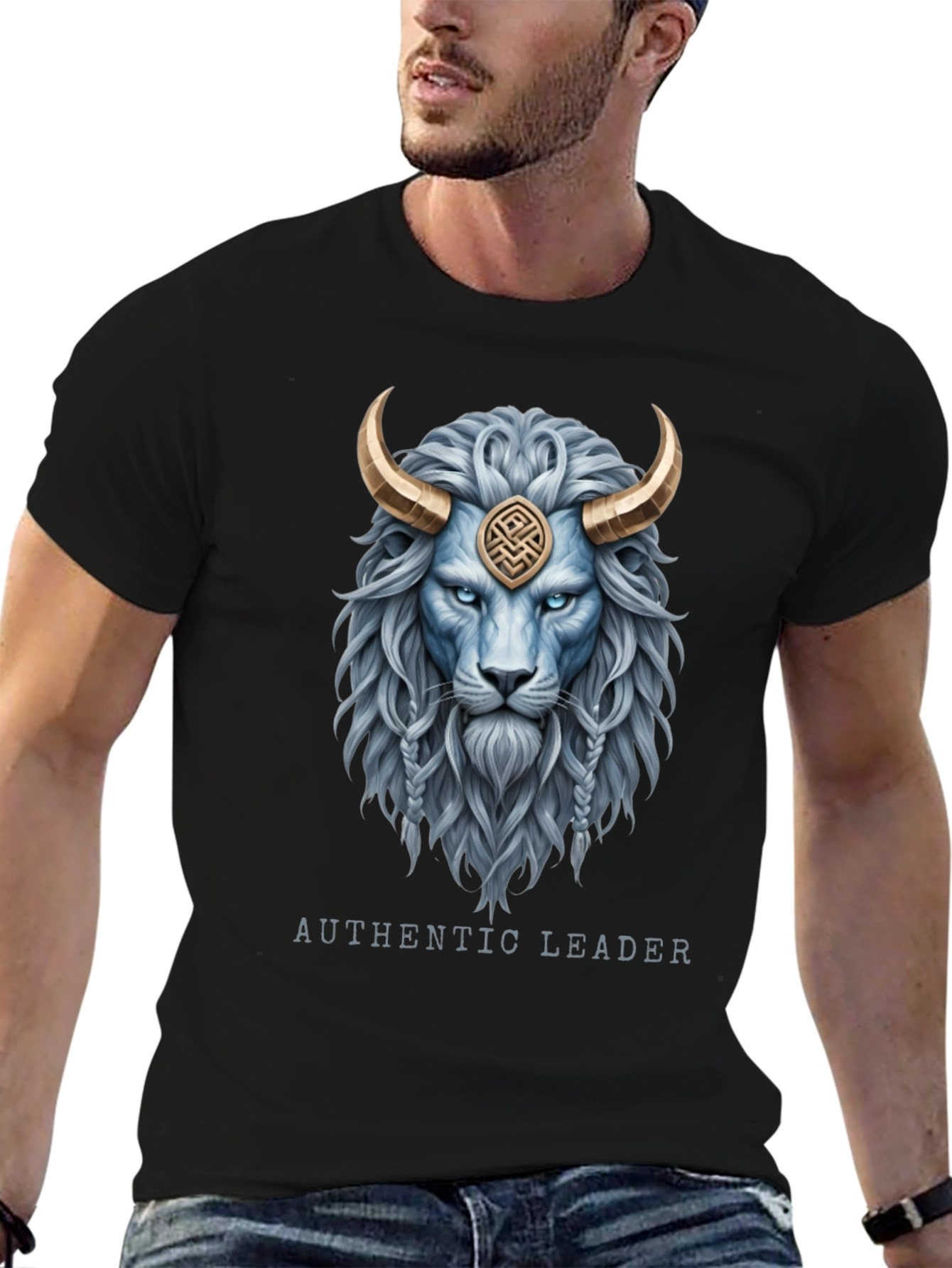 Authentic Leader Lion Graphic Tee
