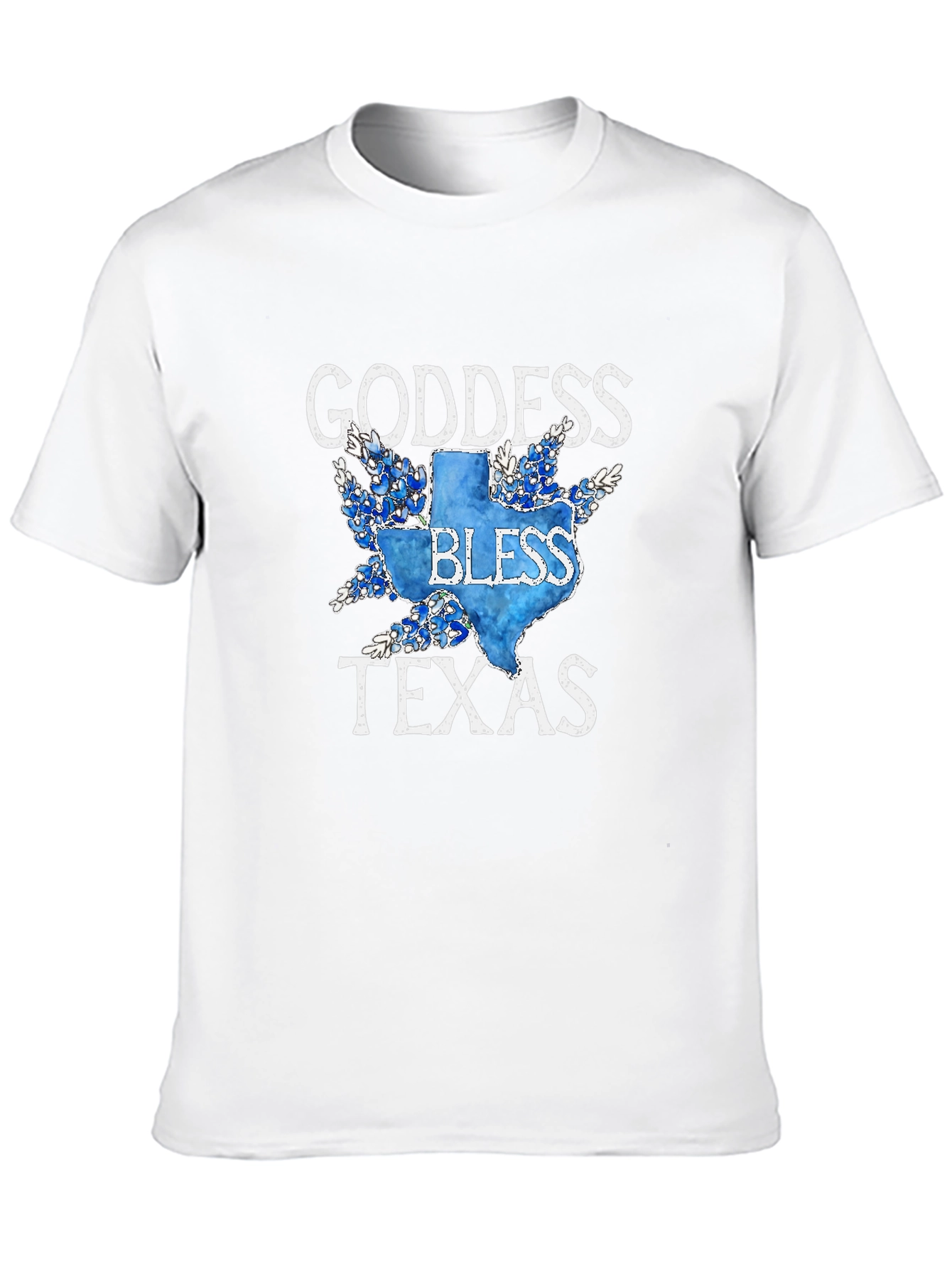 Goddess Bless Texas T-Shirt