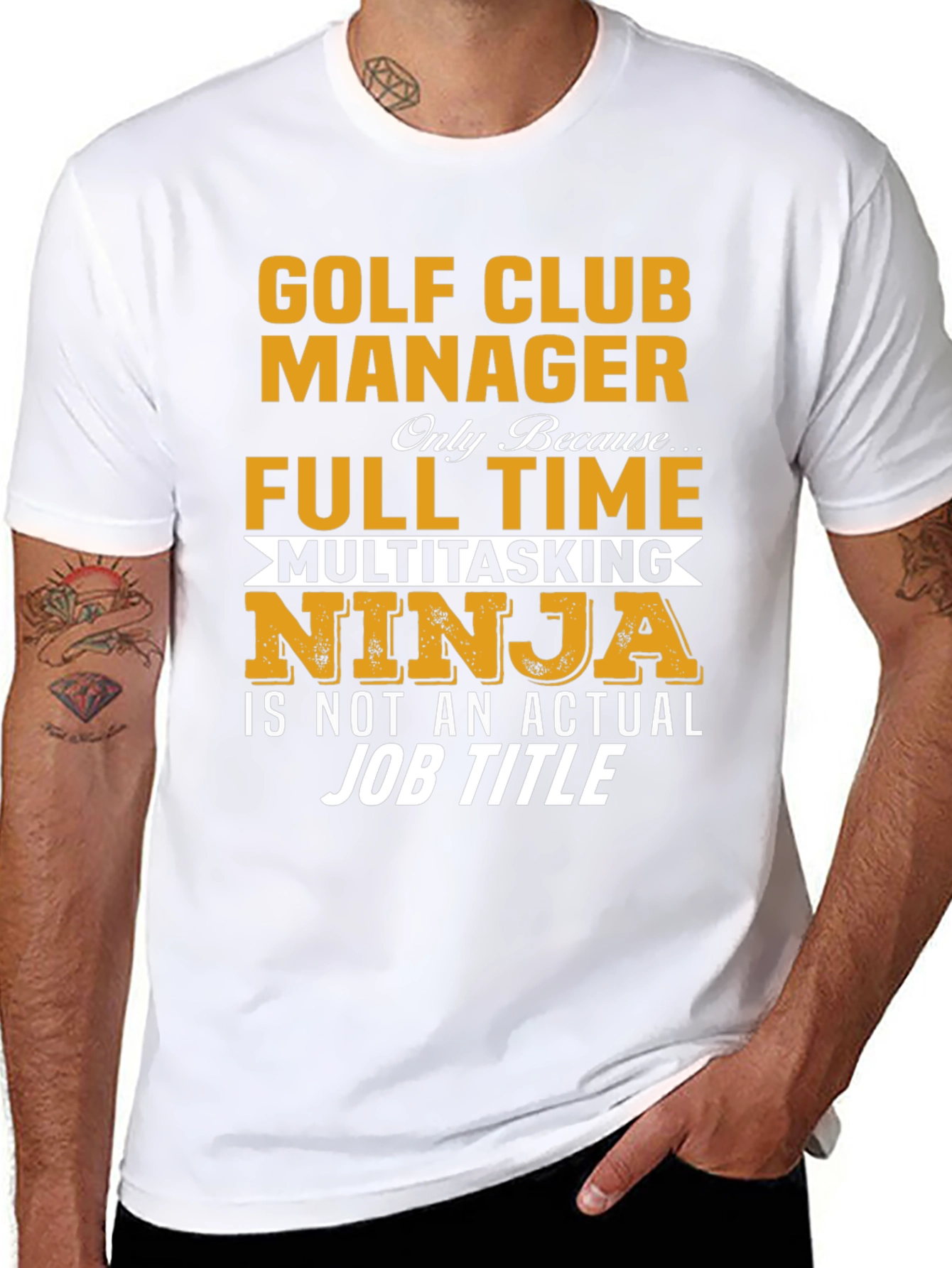 Golf Club Manager Funny T-Shirt
