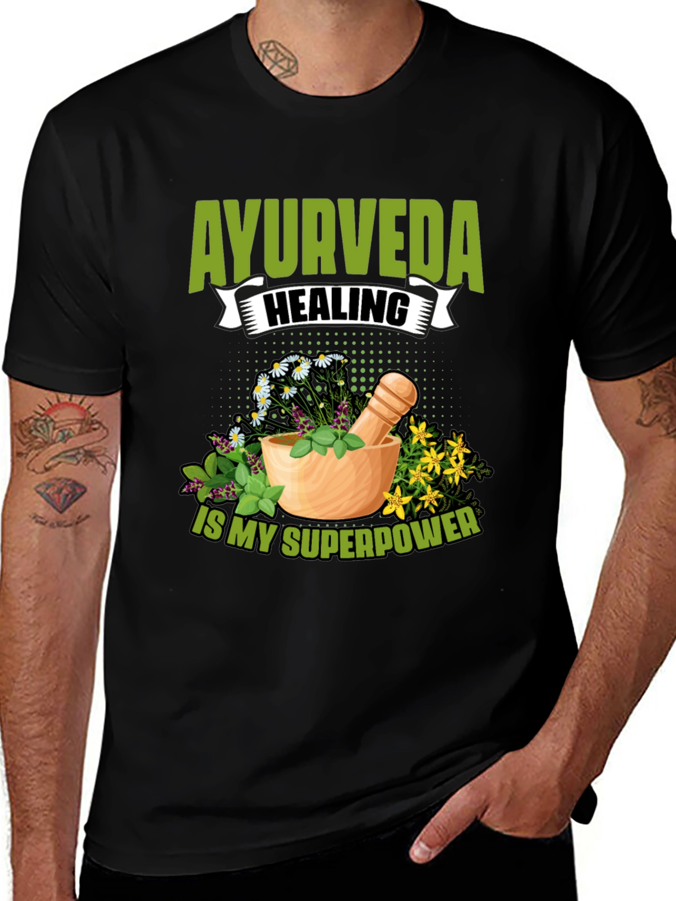 Ayurveda Healing Superpower T-Shirt