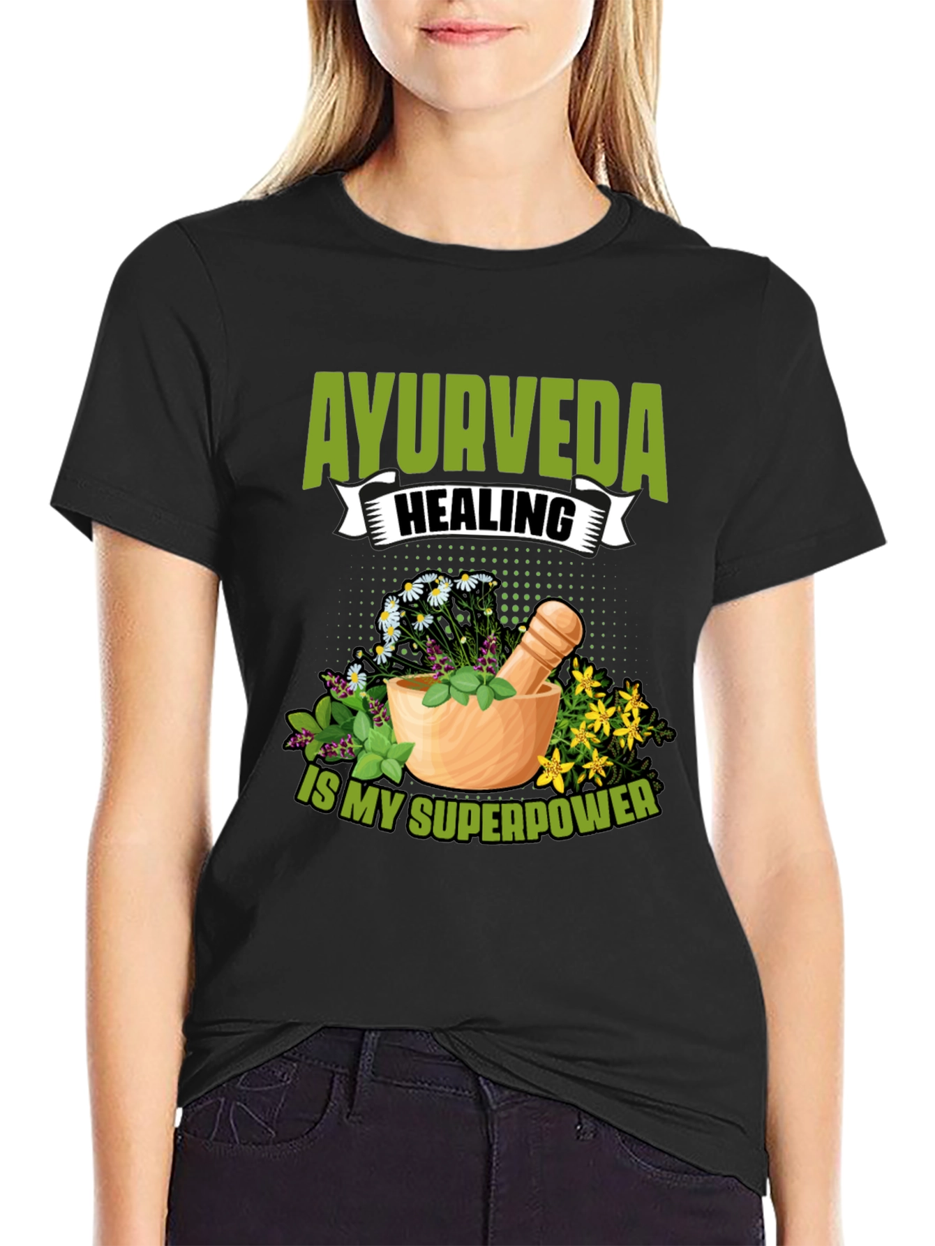 Ayurveda Healing Superpower T-Shirt