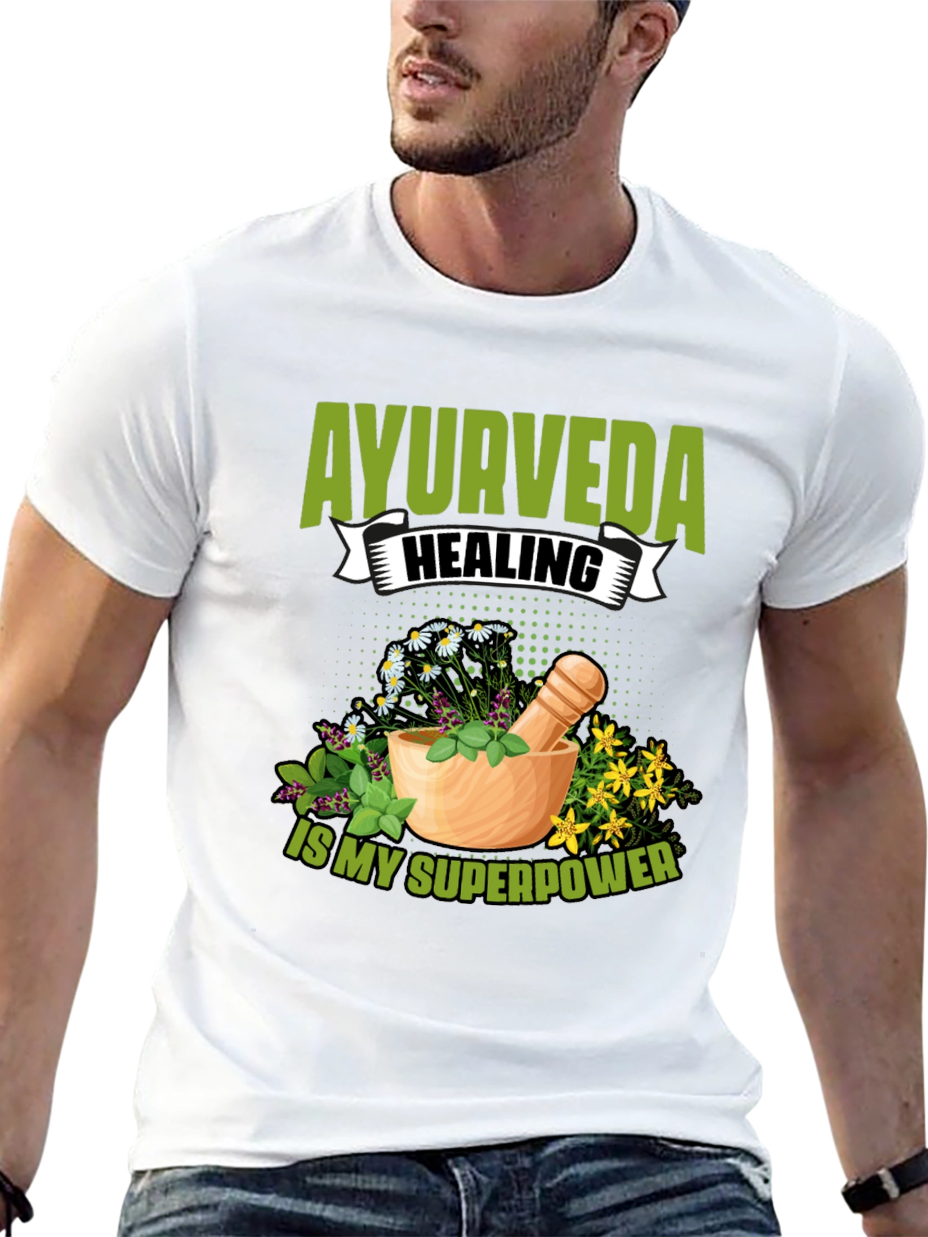 Ayurveda Healing Superpower T-Shirt