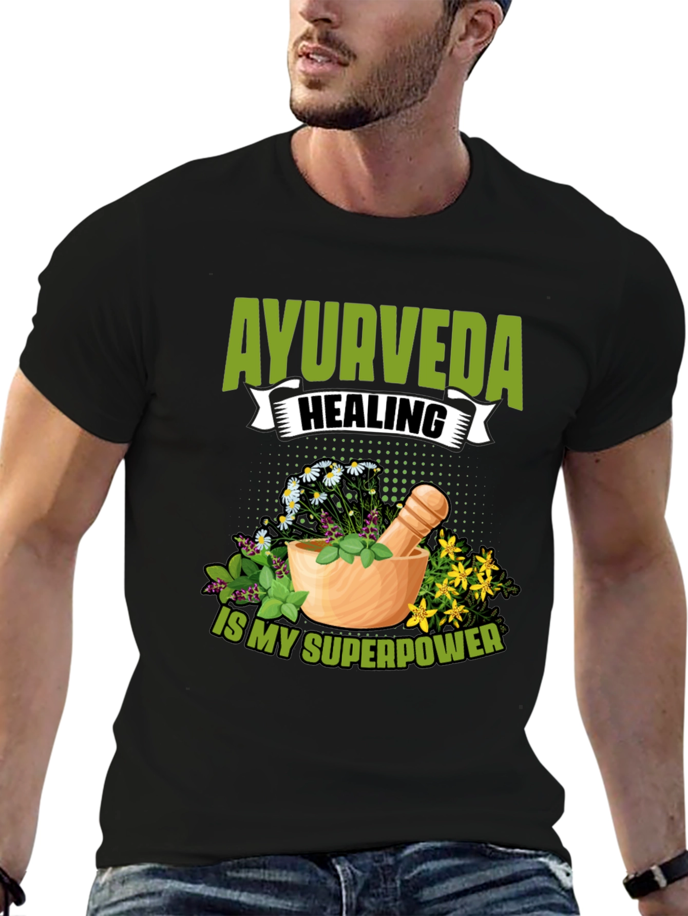 Ayurveda Healing Superpower T-Shirt