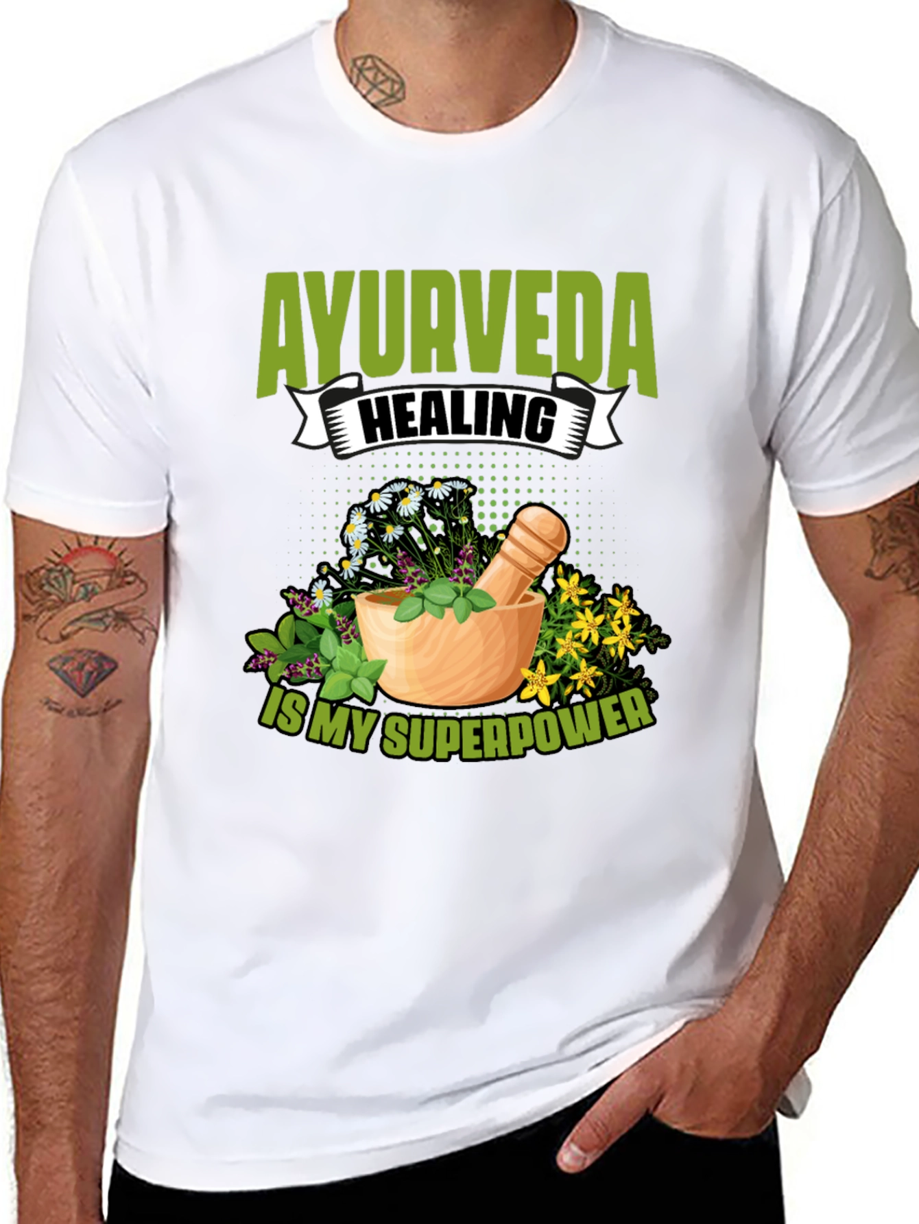 Ayurveda Healing Superpower T-Shirt