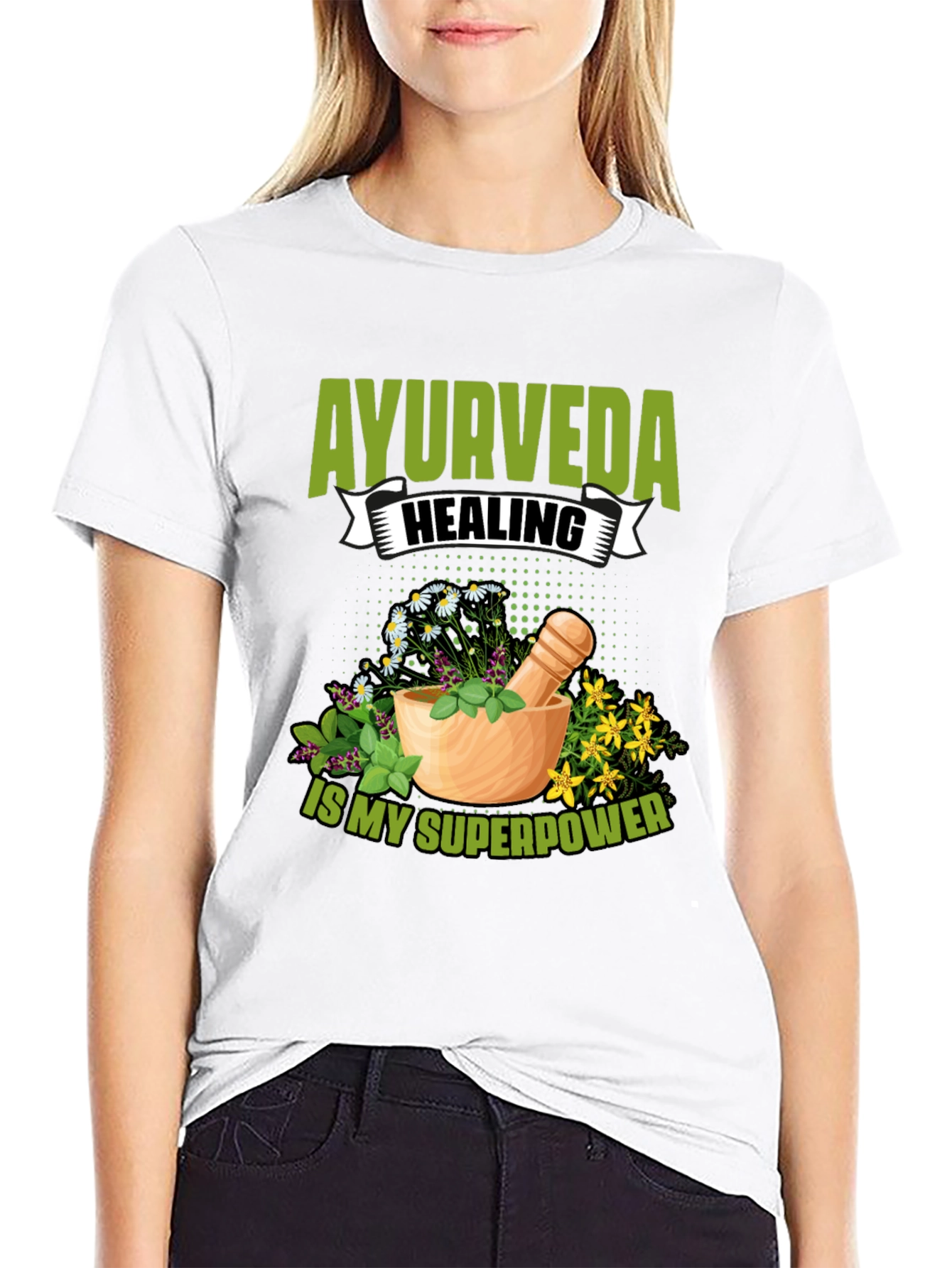 Ayurveda Healing Superpower T-Shirt