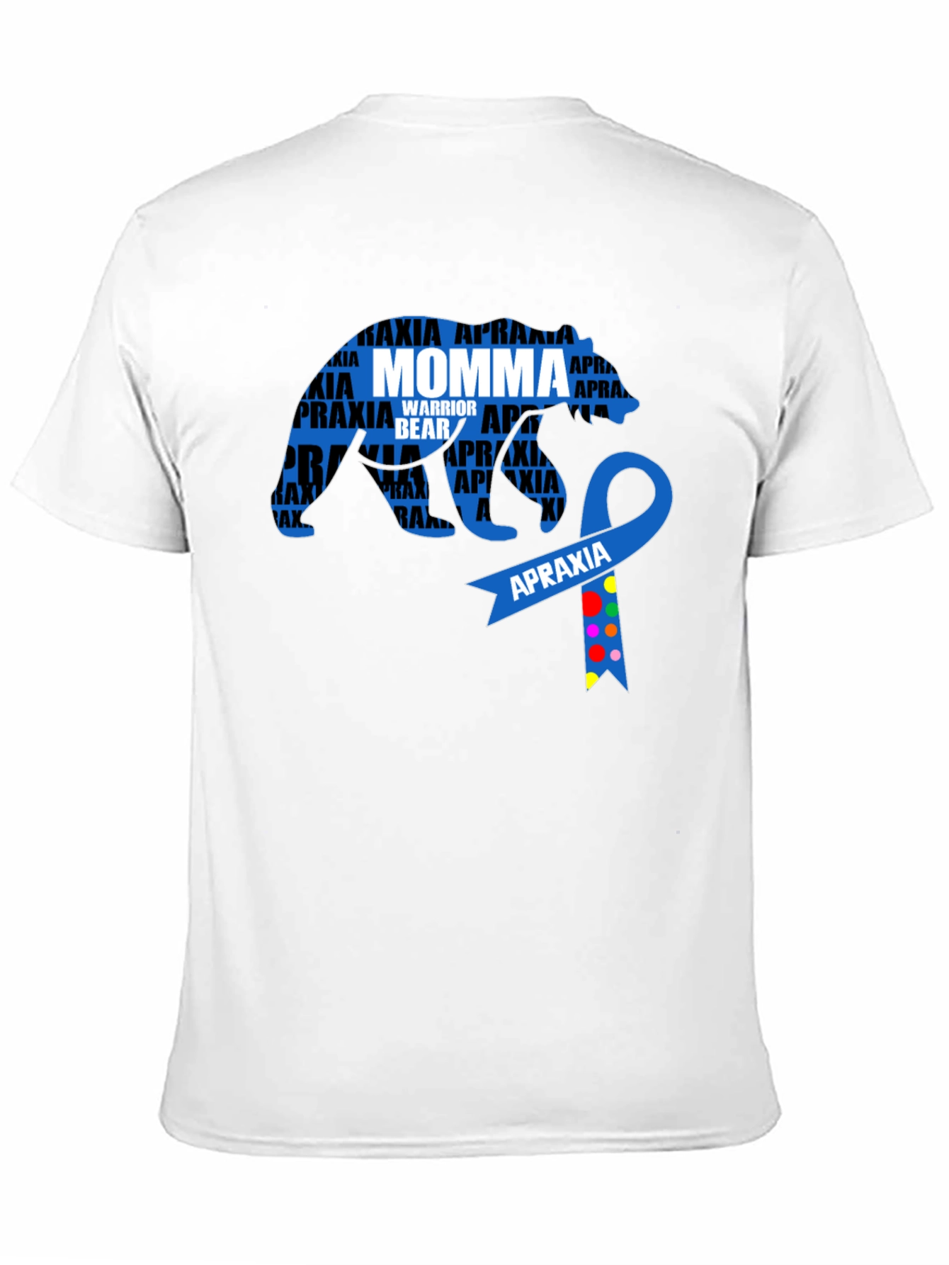 Apraxia Awareness Momma Bear Graphic Tee