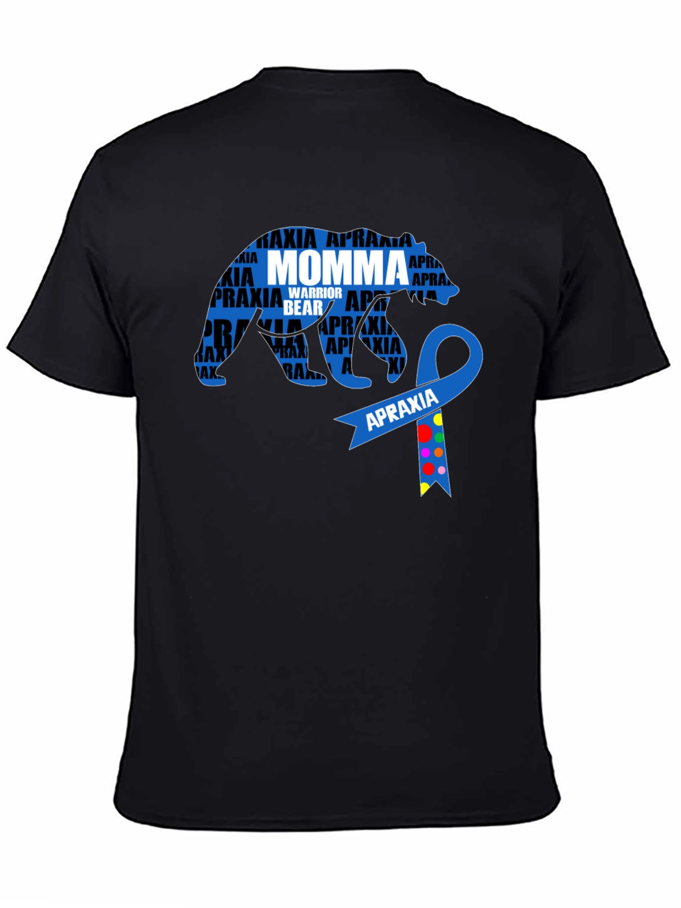 Apraxia Awareness Momma Bear Graphic Tee