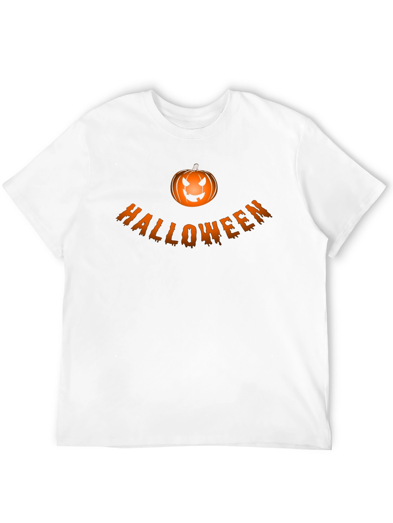Halloween Pumpkin Graphic T-Shirt