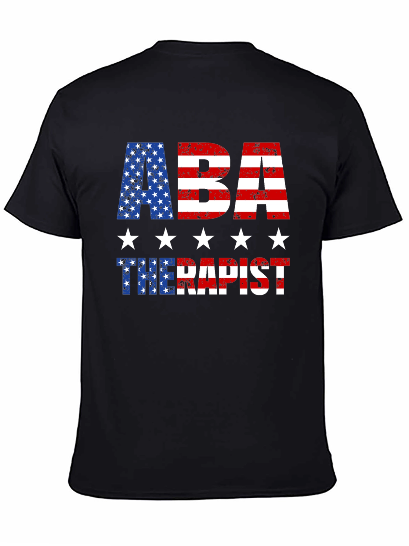 ABA Therapist Patriotic T-Shirt