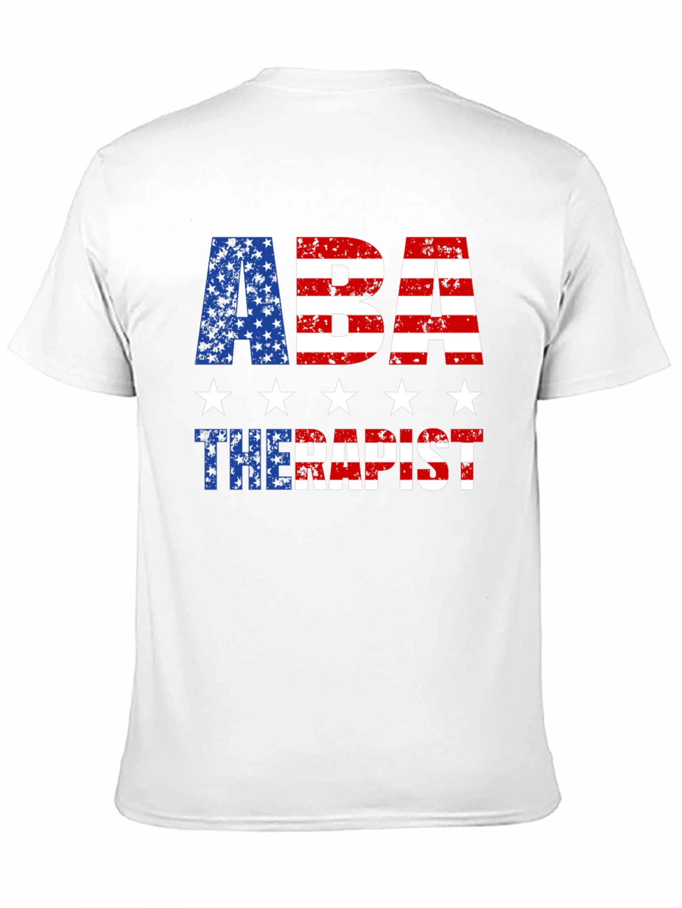 ABA Therapist Patriotic T-Shirt