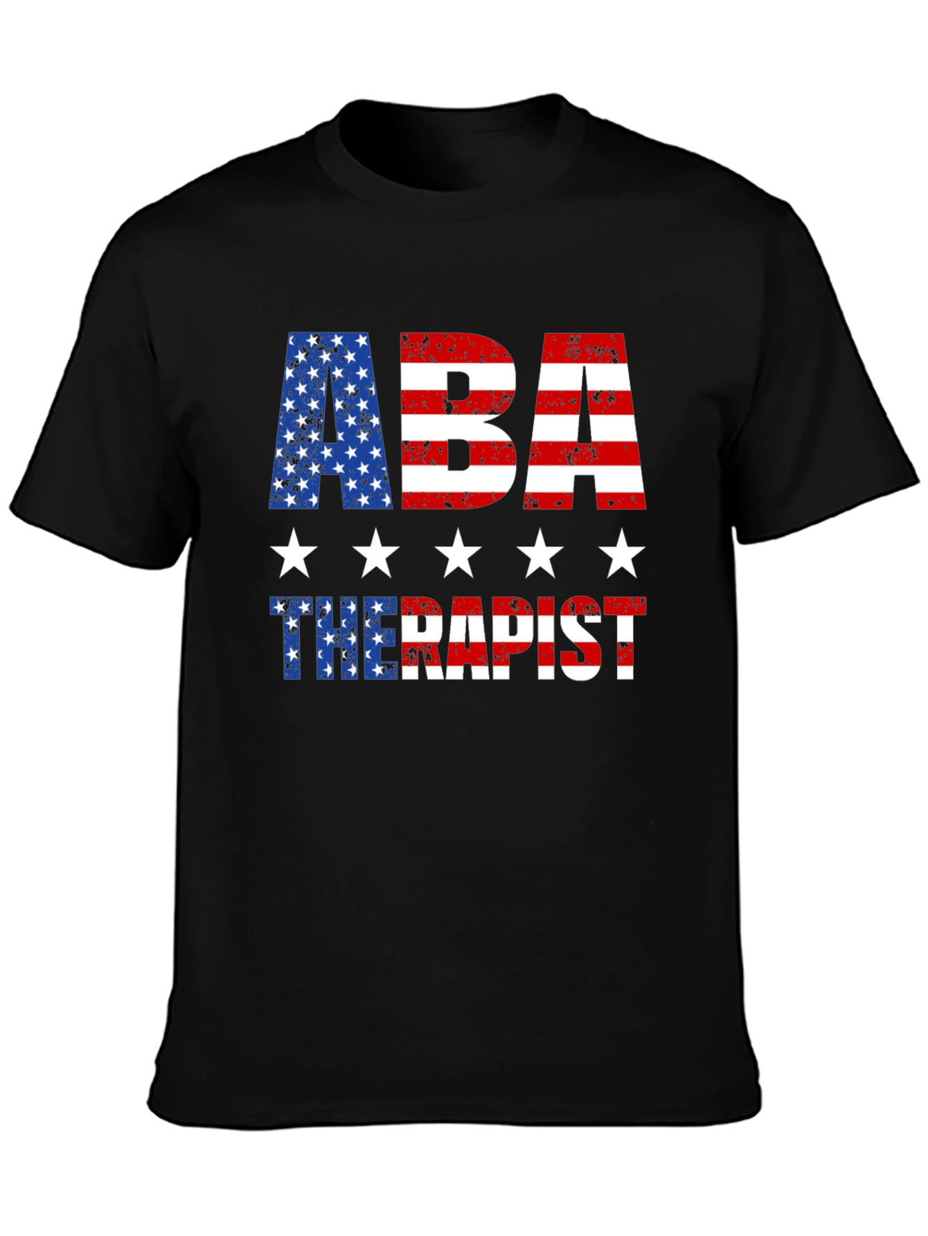 ABA Therapist Patriotic T-Shirt