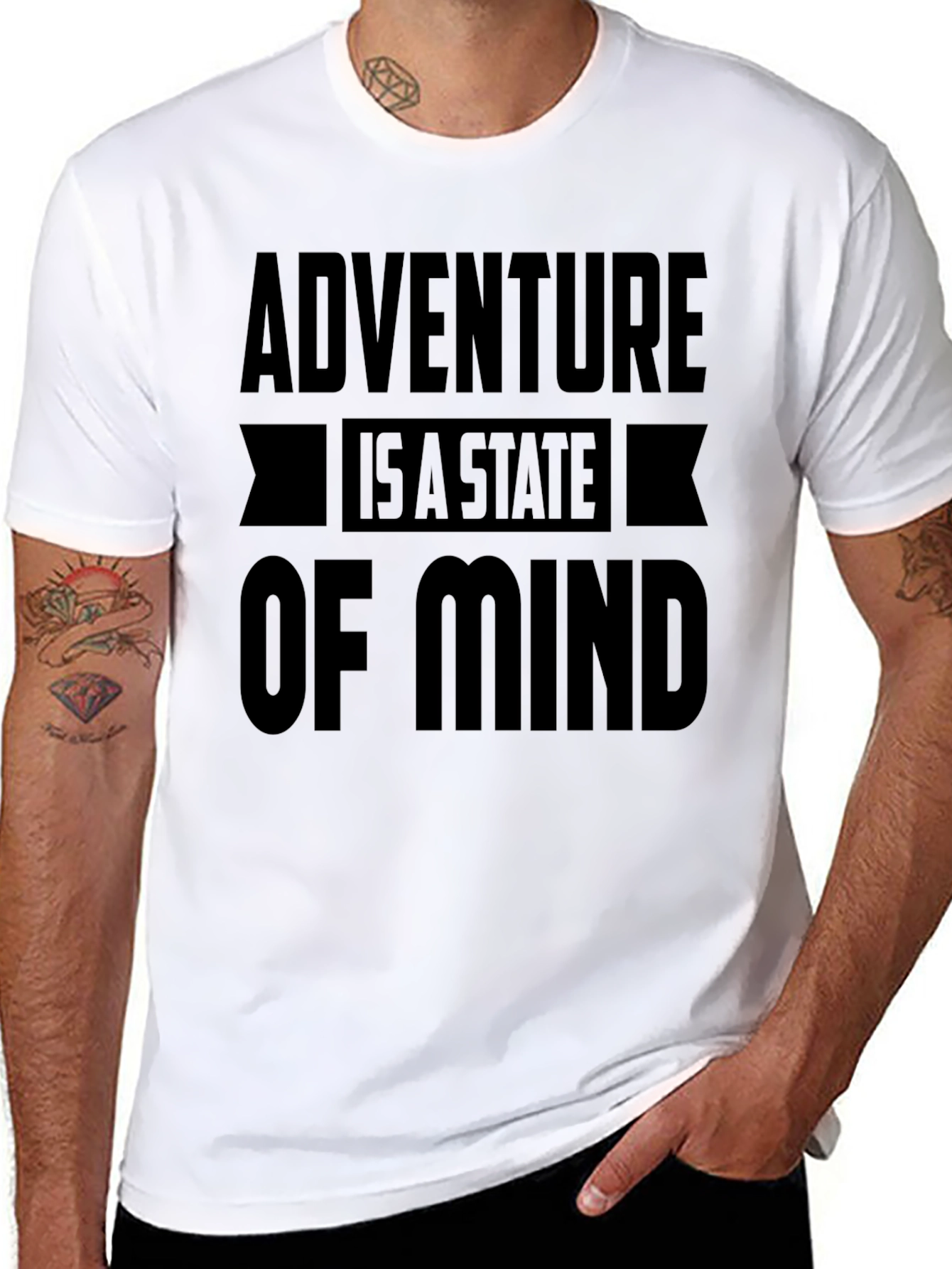 Adventure Is A State Of Mind Graphic Tee