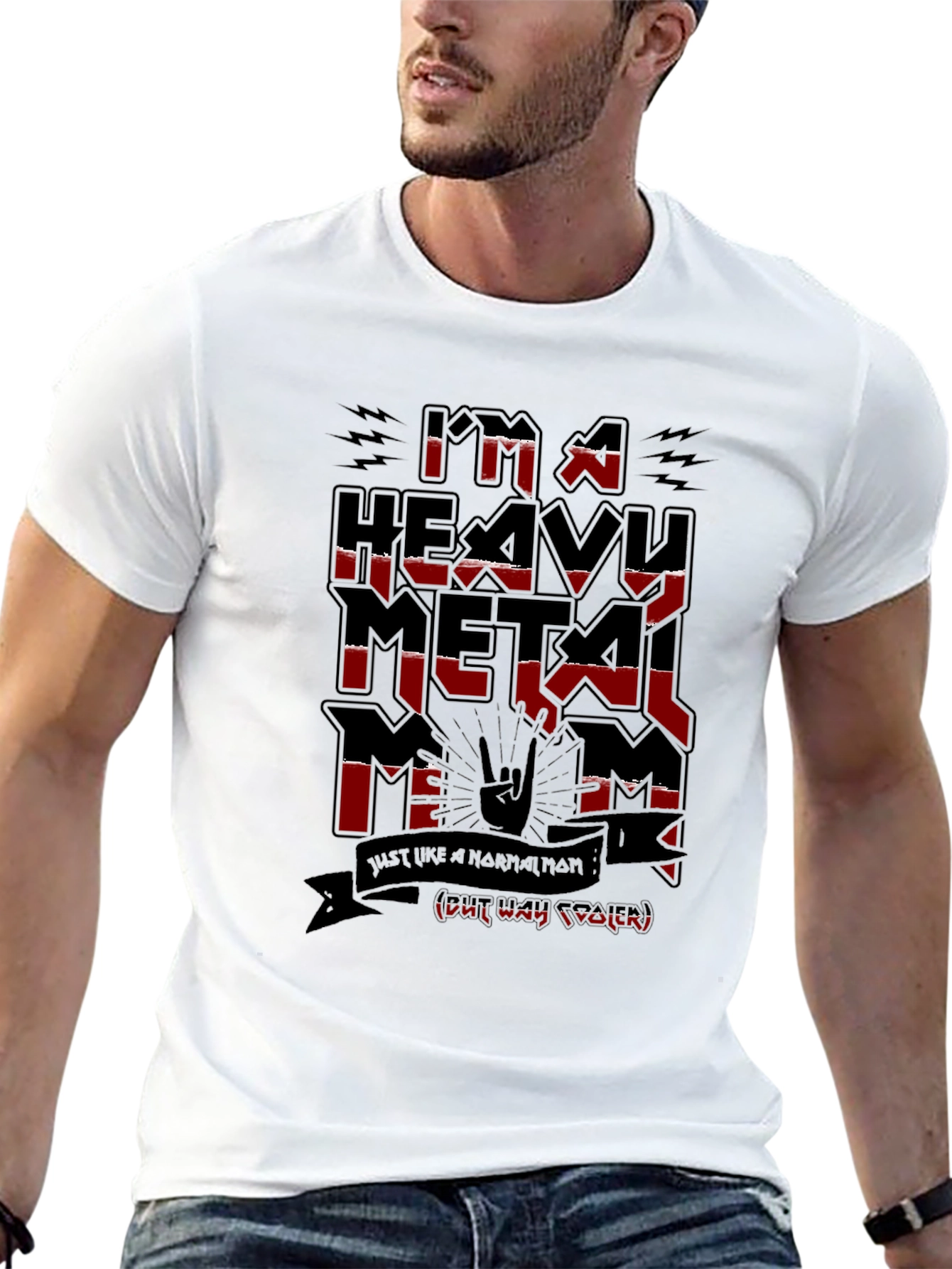 Heavy Metal Technician Black T-Shirt