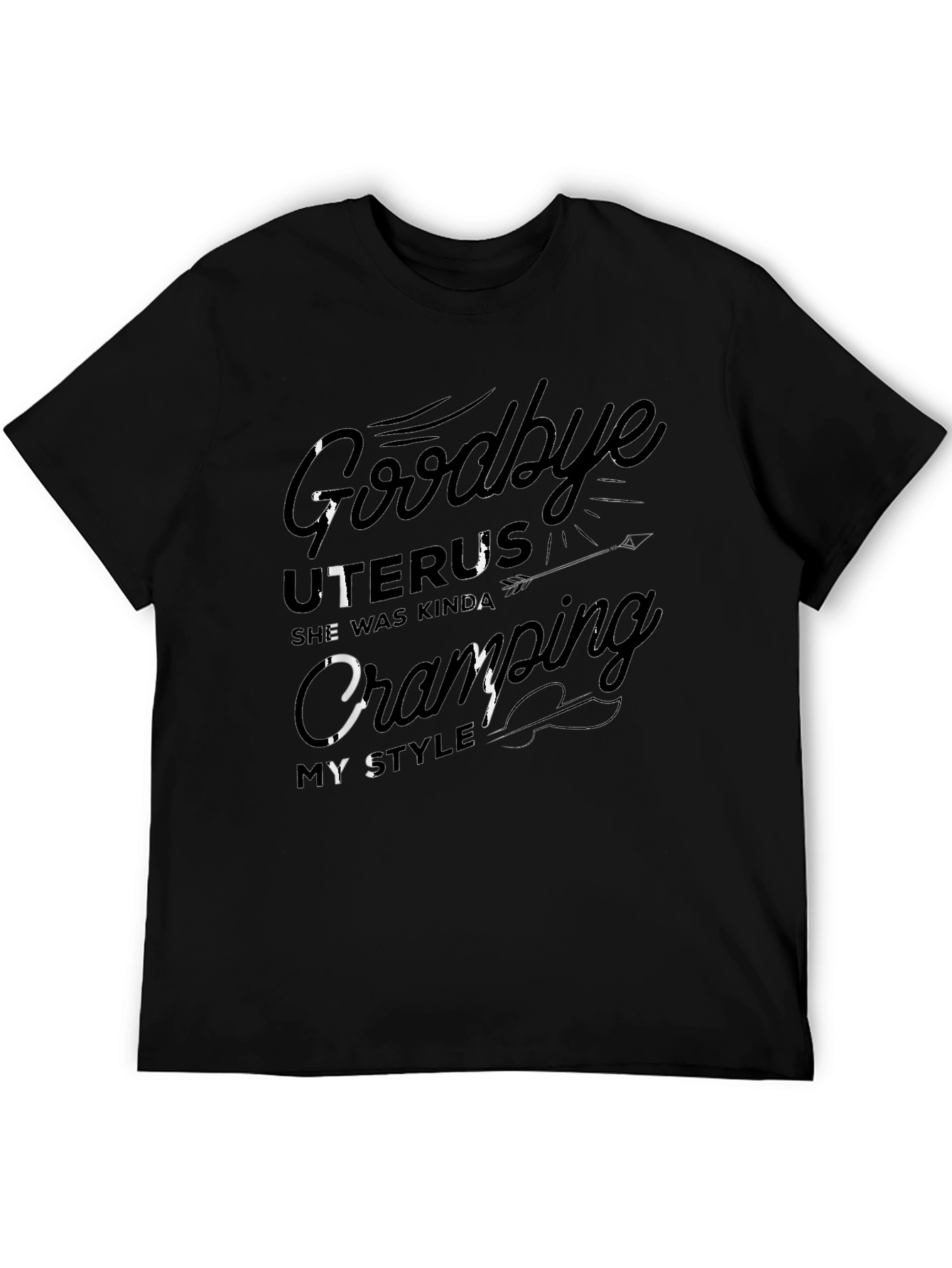 Goodbye Uterus Funny Graphic Tee