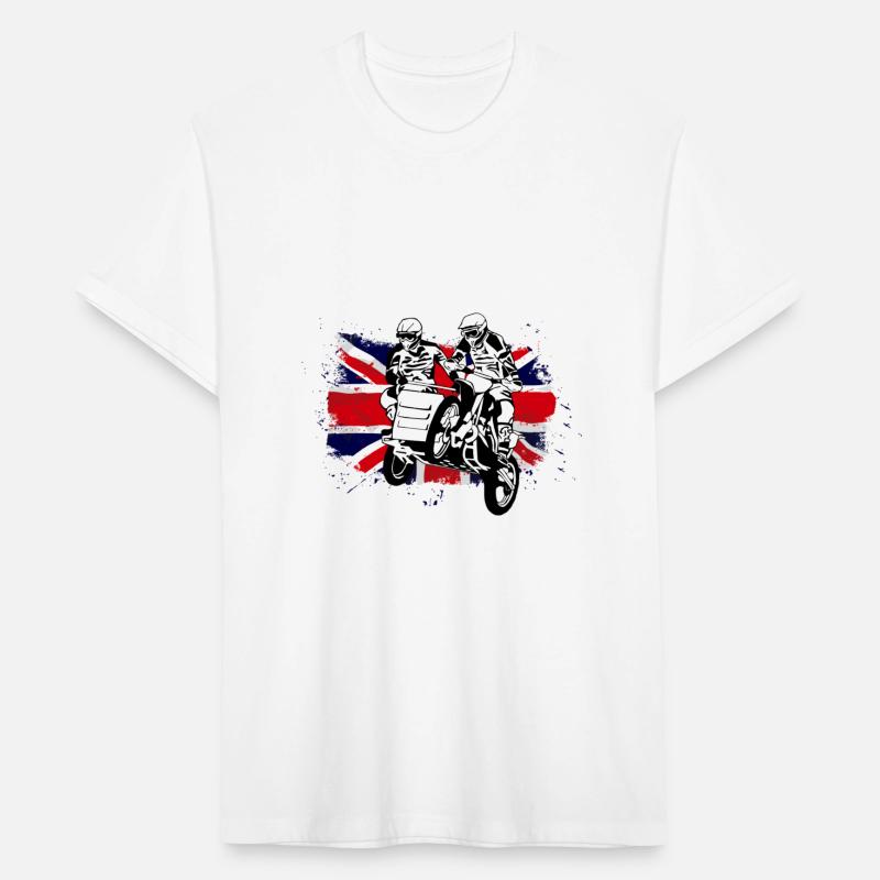 Sidecarcross - Moto Cross - UK Flag