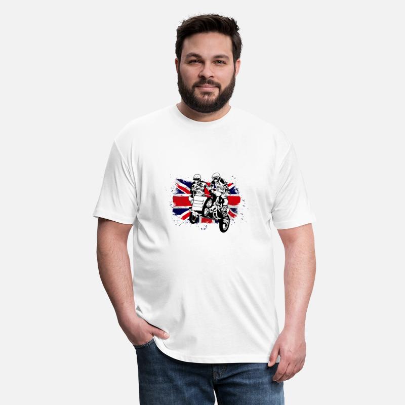 Sidecarcross - Moto Cross - UK Flag