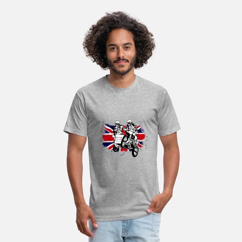 Sidecarcross - Moto Cross - UK Flag