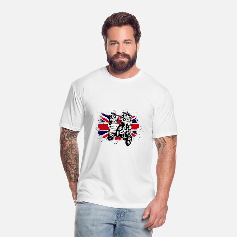Sidecarcross - Moto Cross - UK Flag