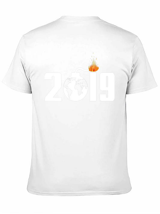 2019 World Bomb Graphic Tee - Mens Black T-Shirt
