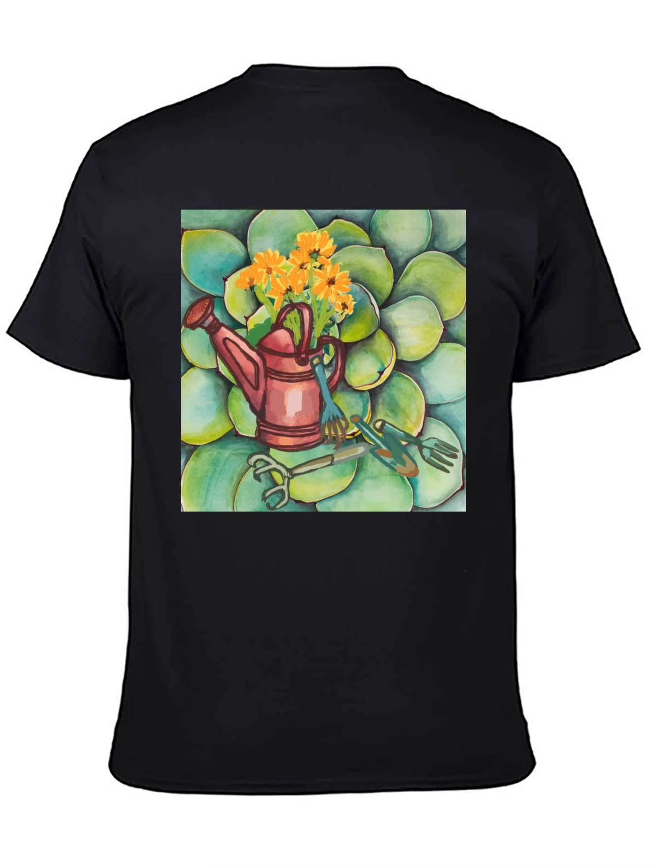 Gardening Theme Graphic Tee - Stylish & Comfortable