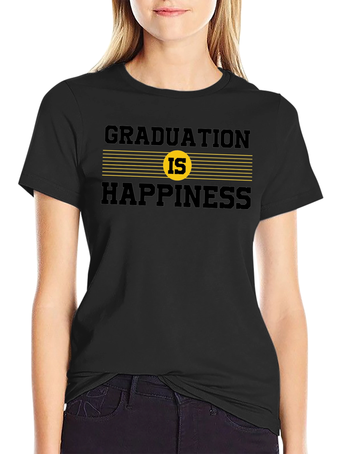 Graduation is Happiness Graphic Tee