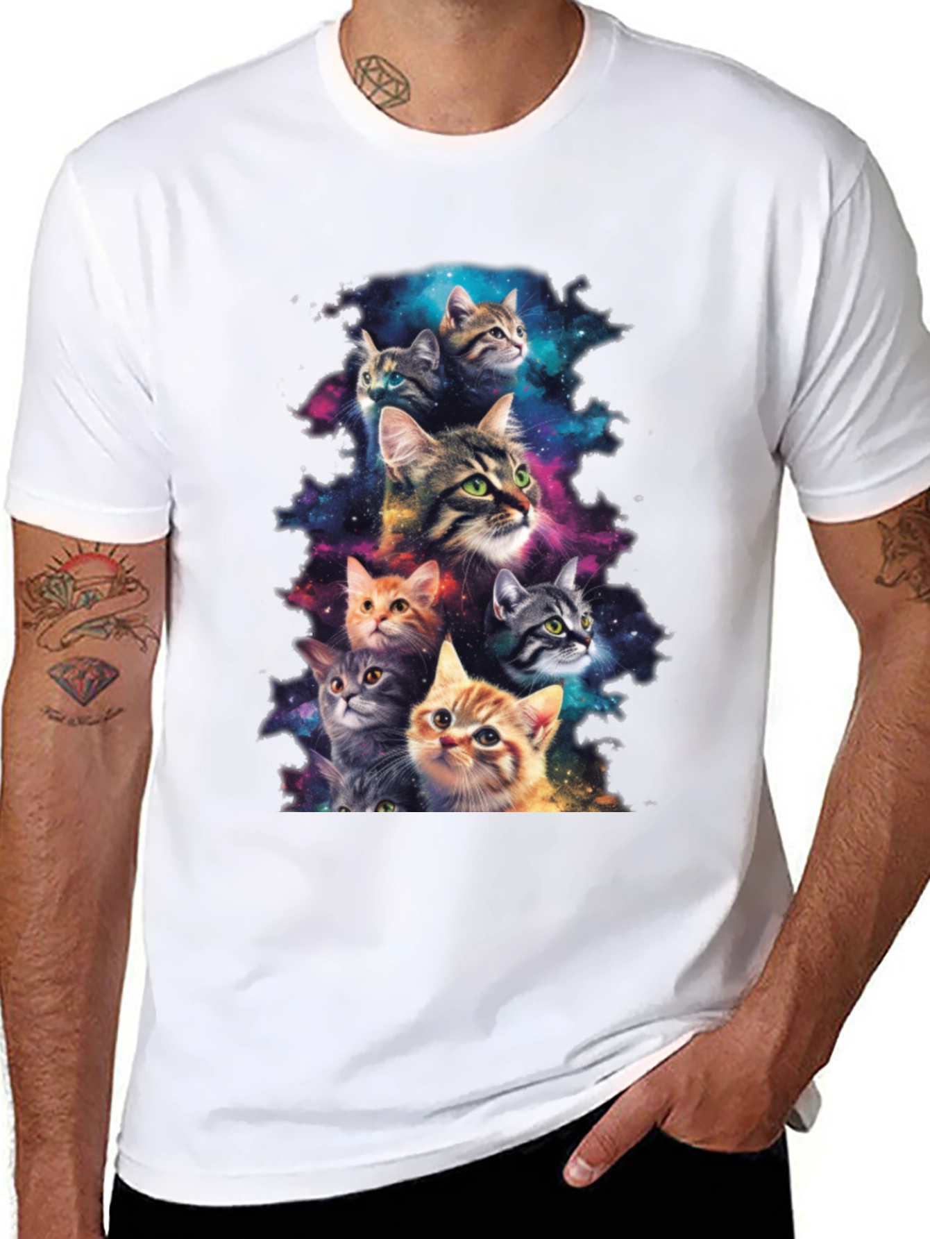 Galaxy Cats T-Shirt
