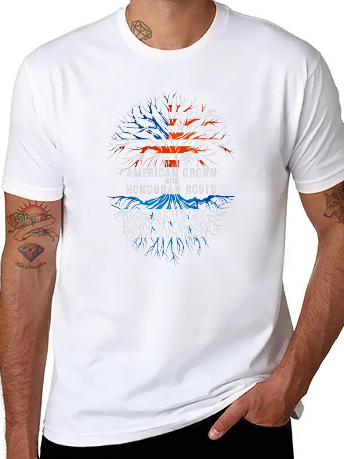 American Grown Honduran Roots T-Shirt