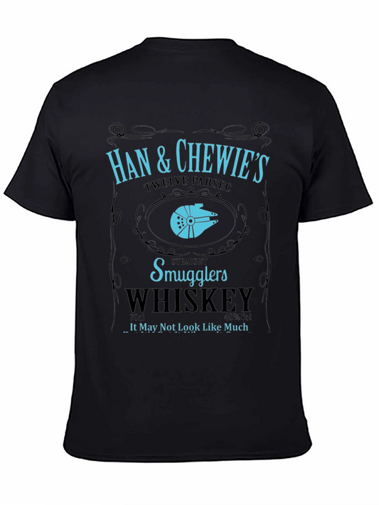 Han & Chewies Smugglers Whiskey Star Wars T-Shirt