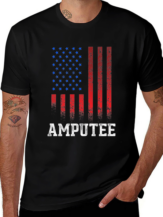 Amputee American Flag T-Shirt