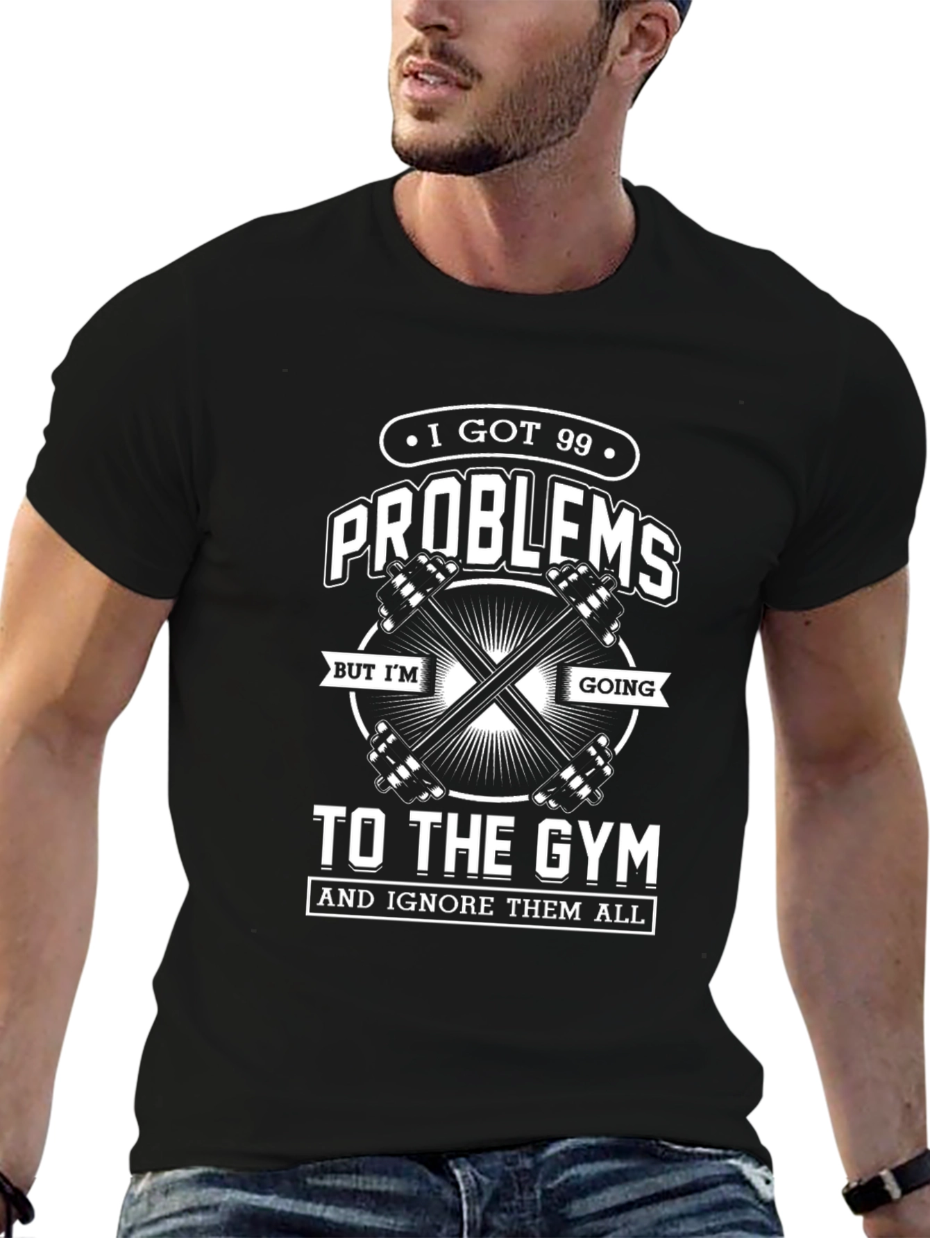 Gym Motivation T-Shirt - 99 Problems