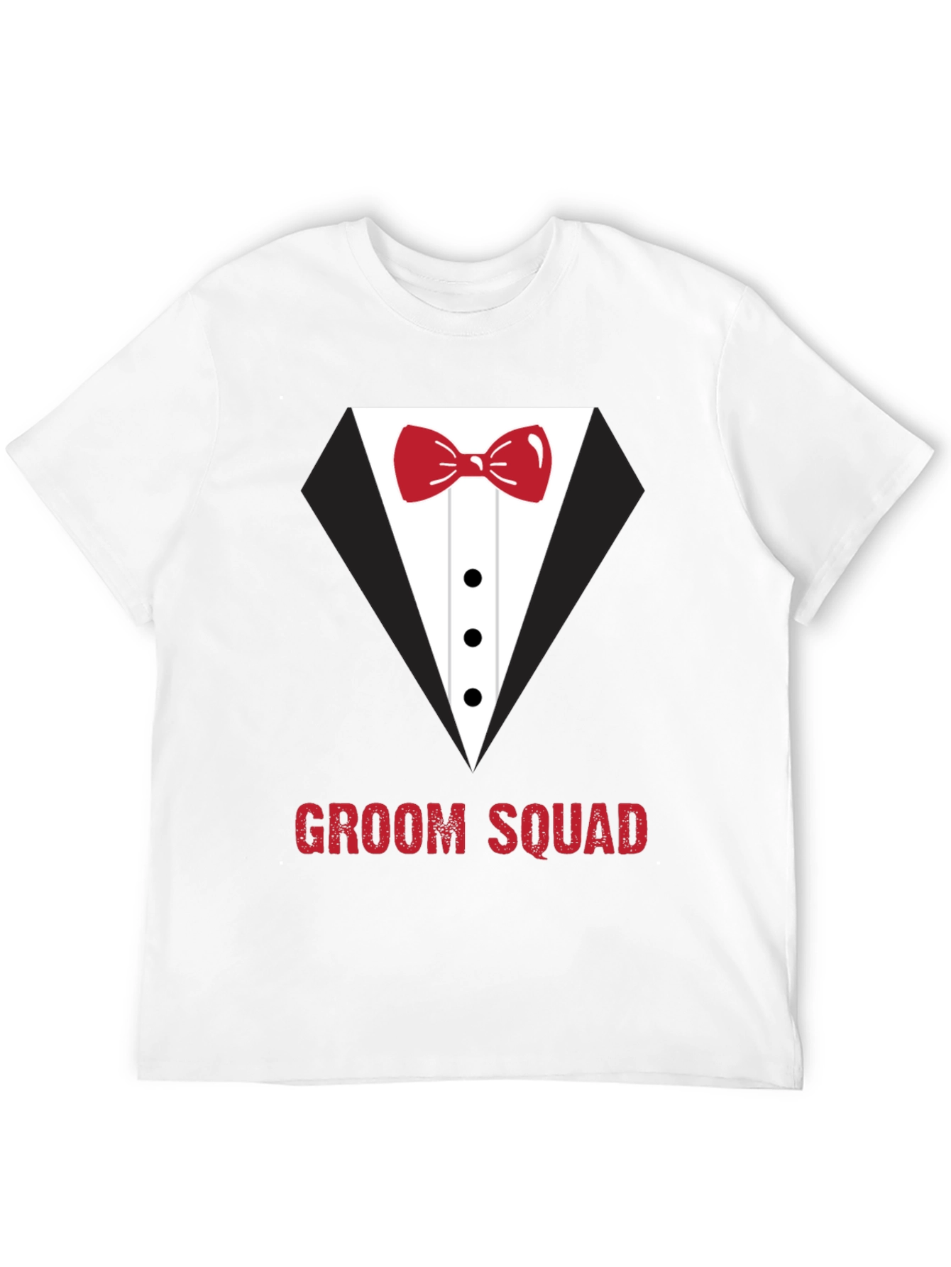 Groom Squad Tuxedo T-Shirt - Bachelor Party Ready!