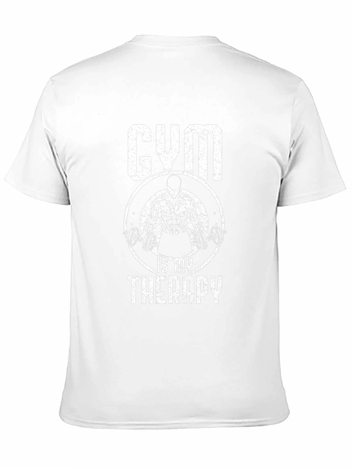 Gym is My Therapy Graphic T-Shirt