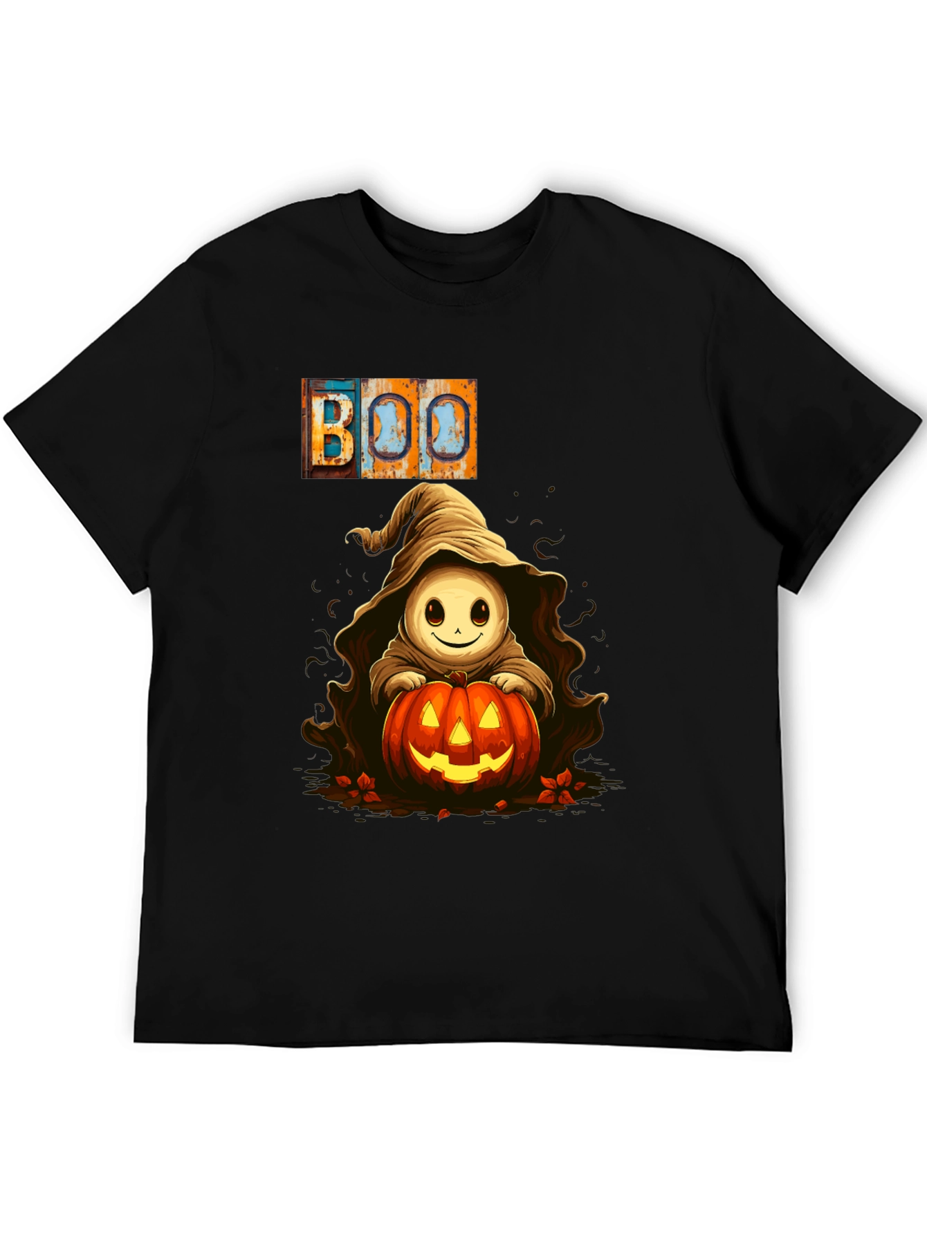 Halloween Boo Ghost Pumpkin T-Shirt