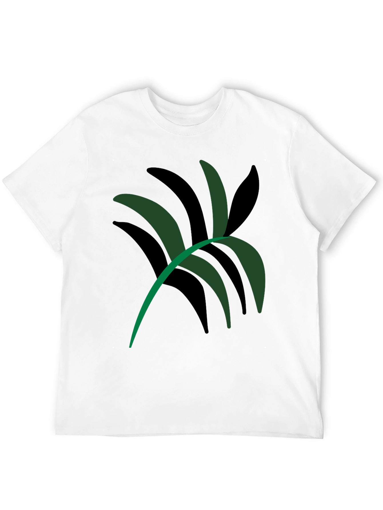 Abstract Palm Tee - Modern Graphic T-Shirt