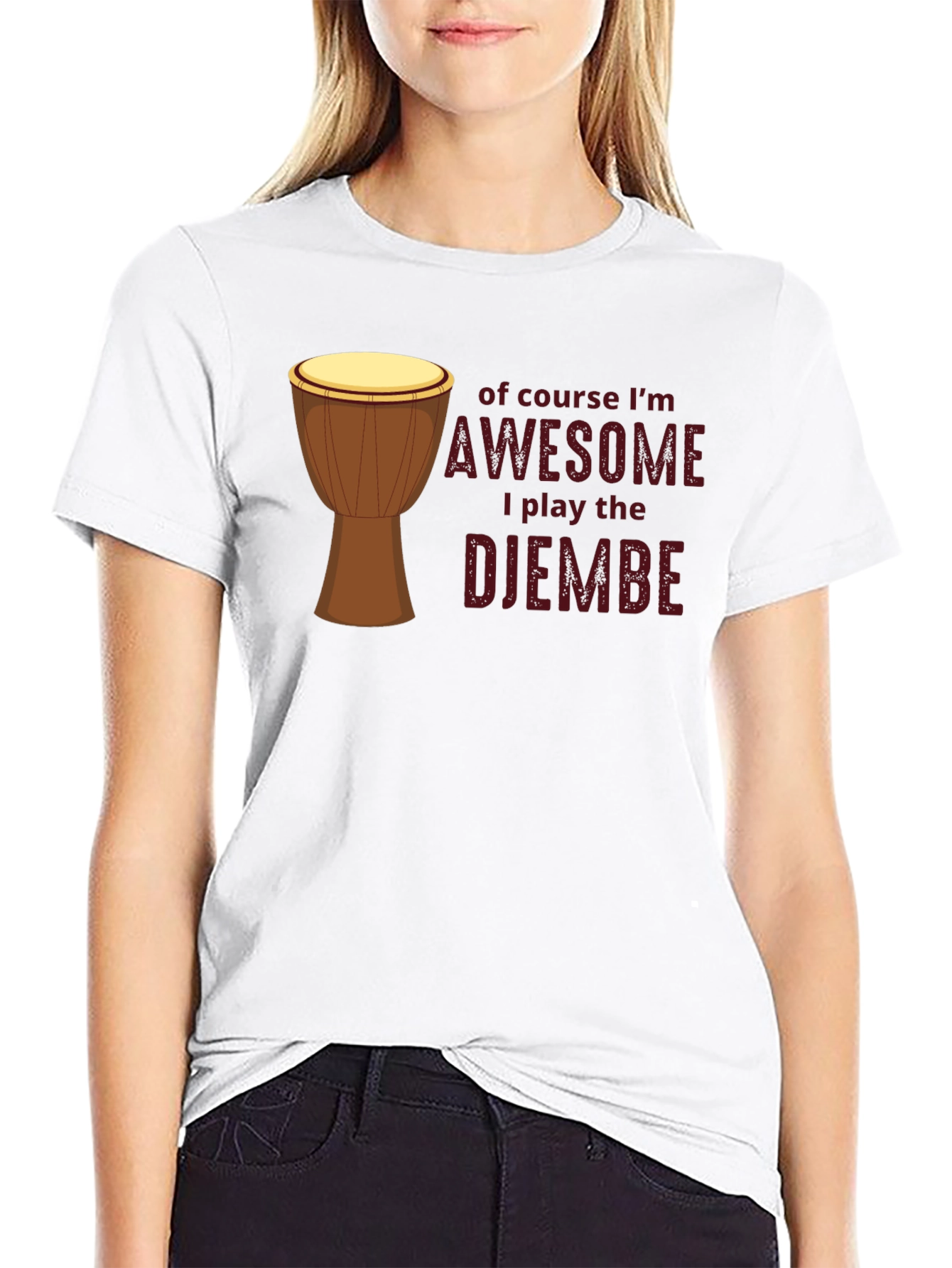 Awesome Djembe Player T-Shirt