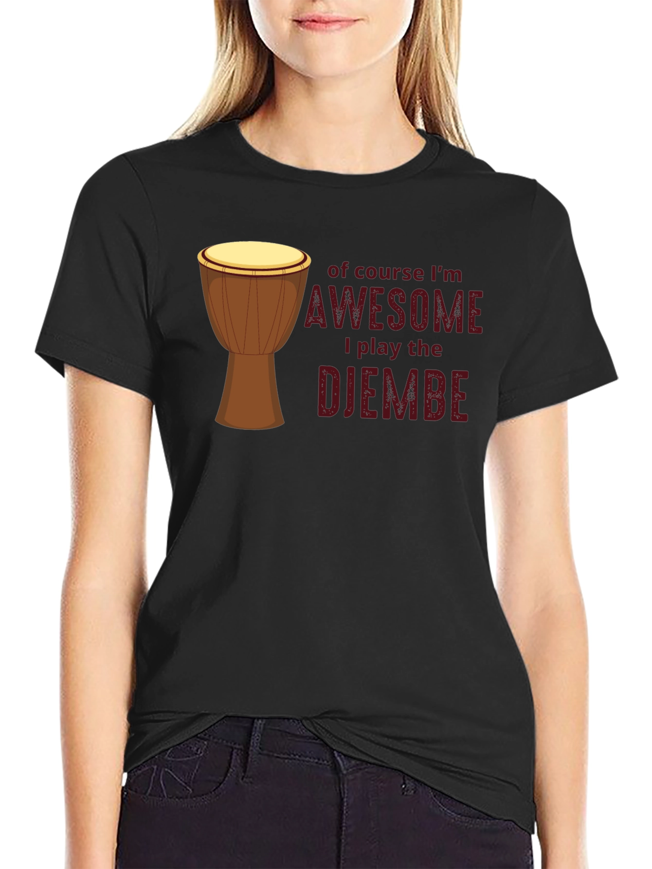 Awesome Djembe Player T-Shirt
