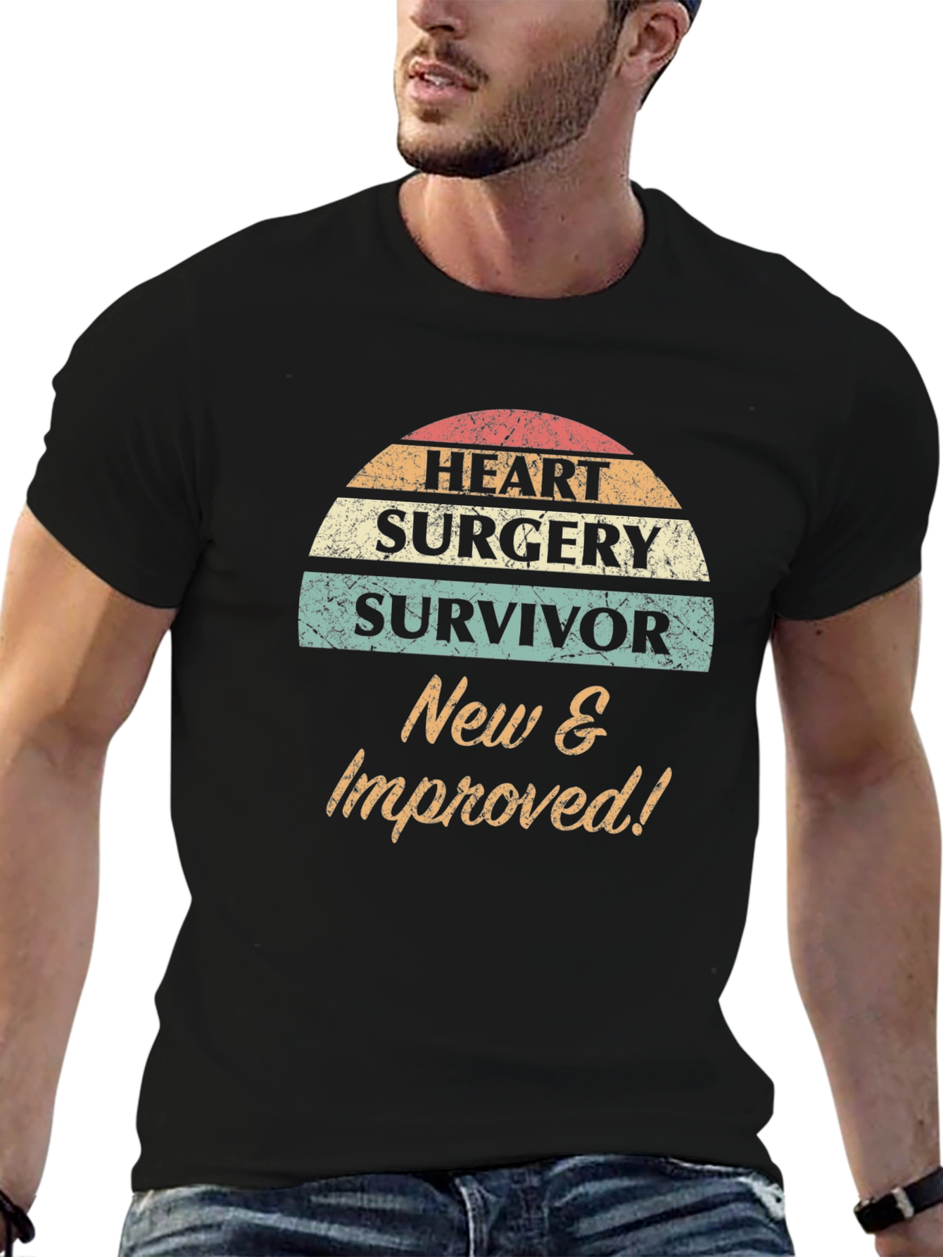 Heart Surgery Survivor New & Improved T-Shirt