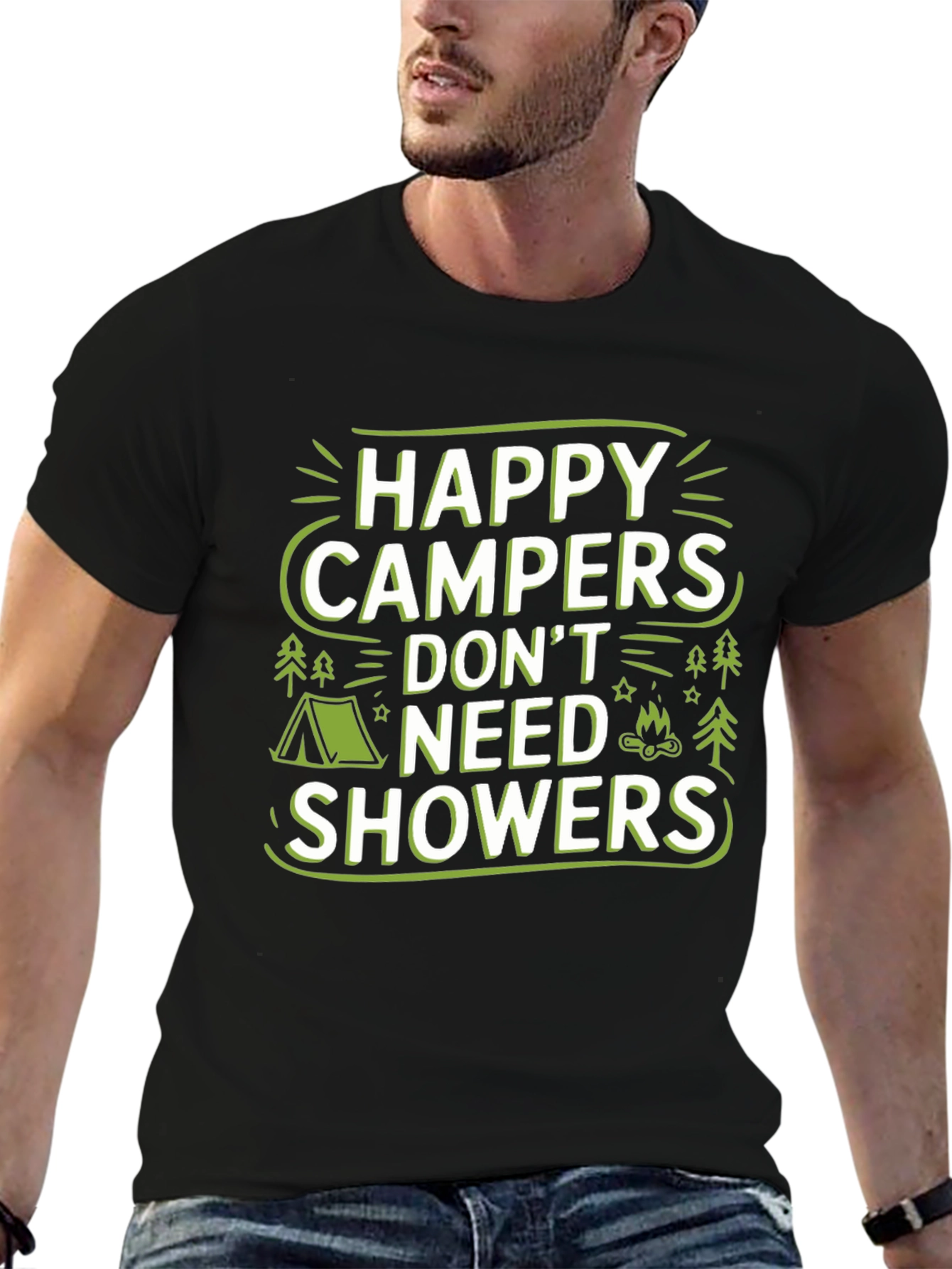 Happy Campers Graphic T-Shirt